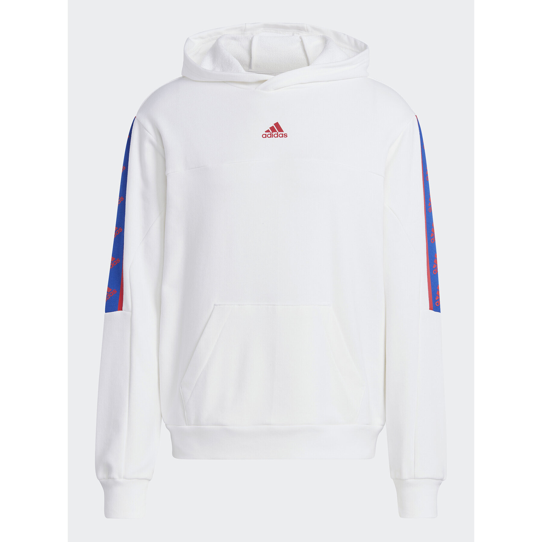 adidas Mikina Brandlove Hoodie IC6789 Bílá Regular Fit - Pepit.cz