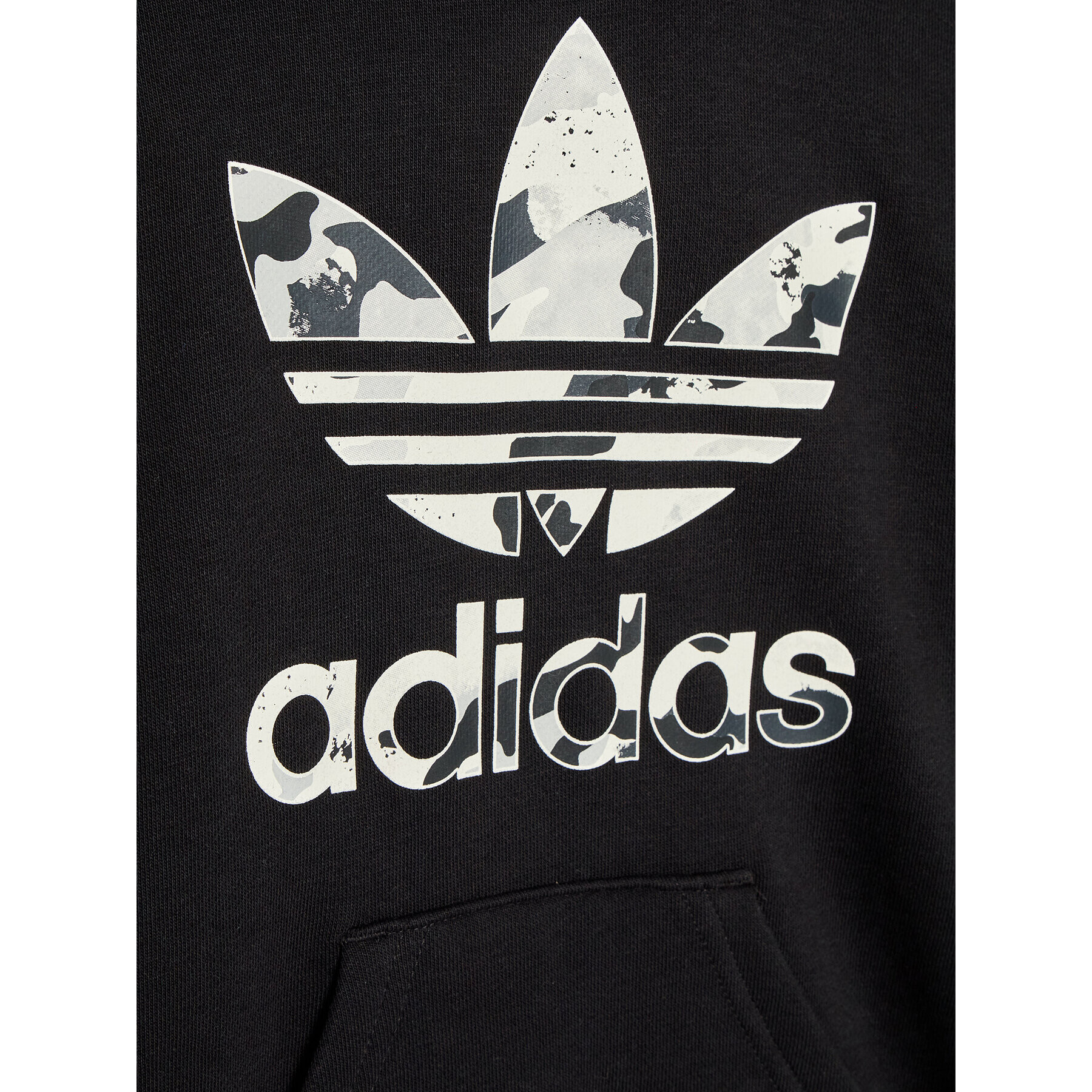 adidas Mikina Camo HK0282 Černá Standard Fit - Pepit.cz