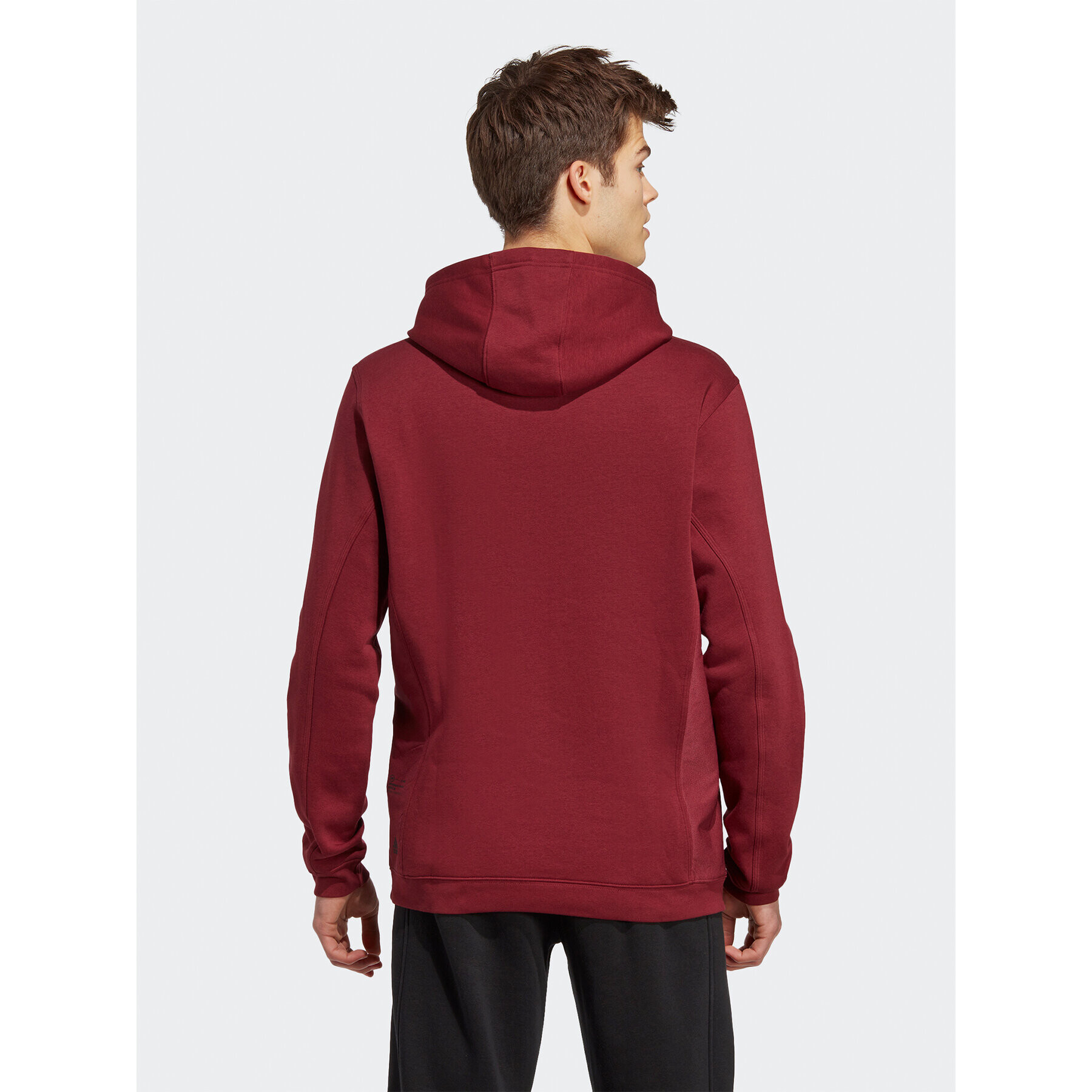 adidas Mikina City Escape Hoodie IC9739 Červená Regular Fit - Pepit.cz