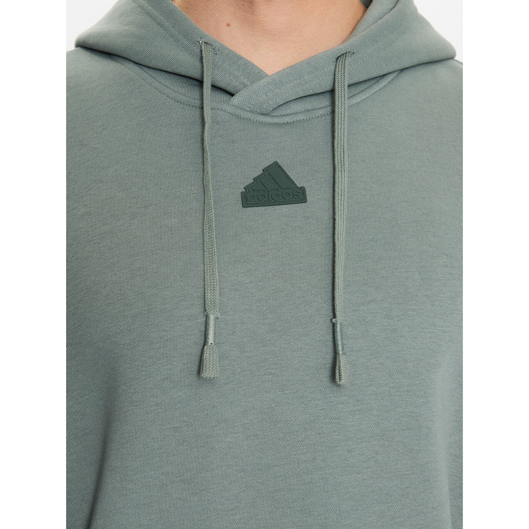 adidas Mikina City Escape Hoodie IC9743 Zelená Regular Fit - Pepit.cz