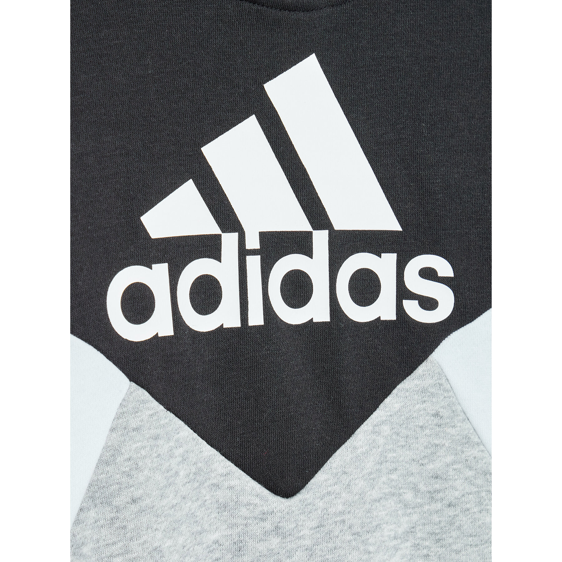 adidas Mikina Colorblock HA4007 Šedá Regular Fit - Pepit.cz