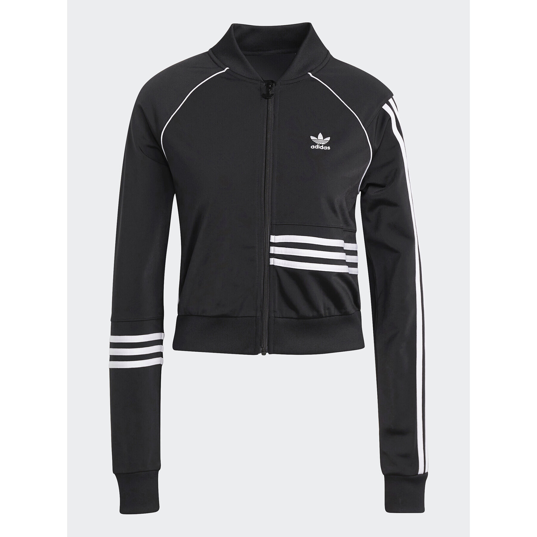 adidas Mikina Crop Track Top IC2376 Černá - Pepit.cz