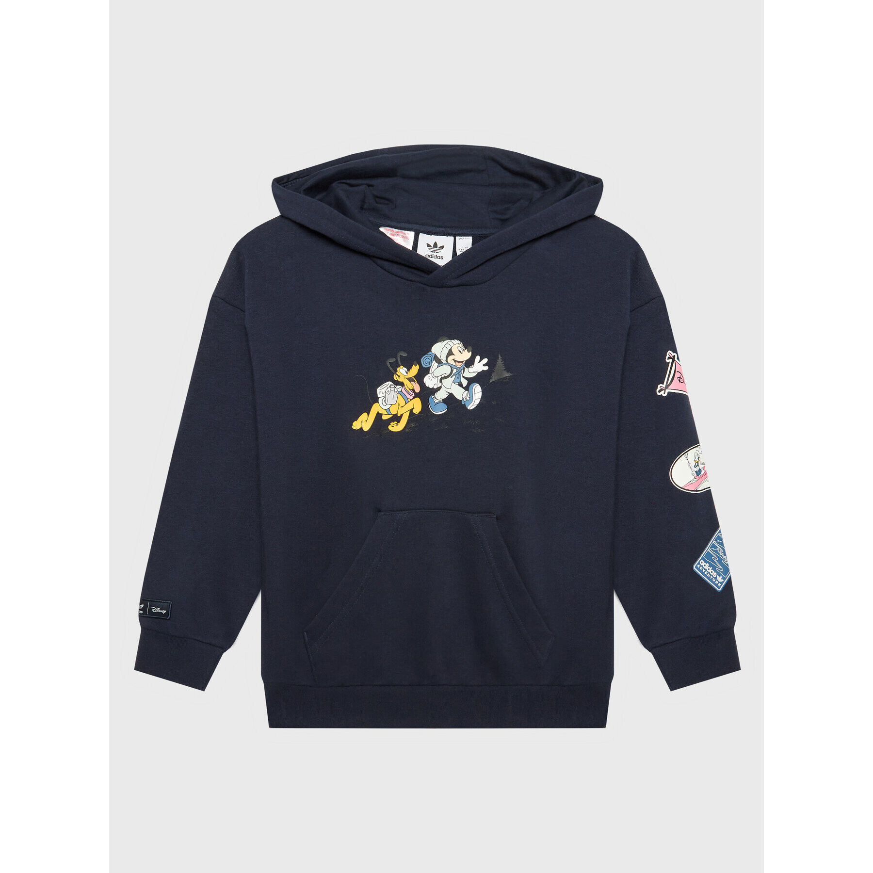 adidas Mikina Disney Mickey And Friends HK9783 Tmavomodrá Relaxed Fit - Pepit.cz