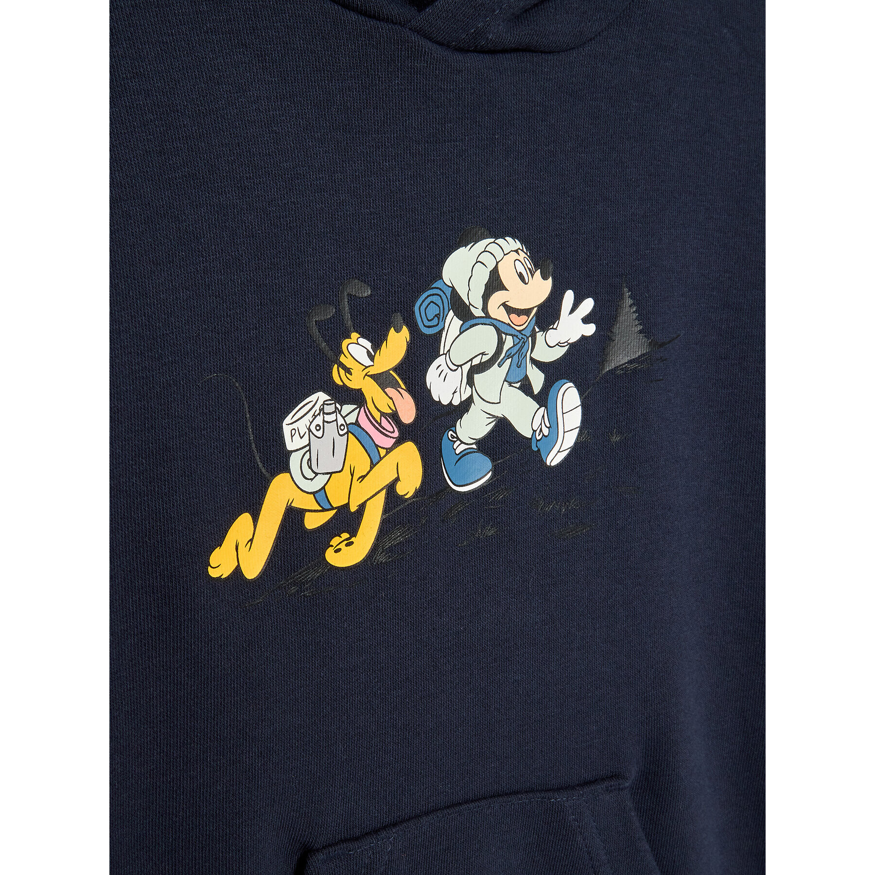 adidas Mikina Disney Mickey And Friends HK9783 Tmavomodrá Relaxed Fit - Pepit.cz