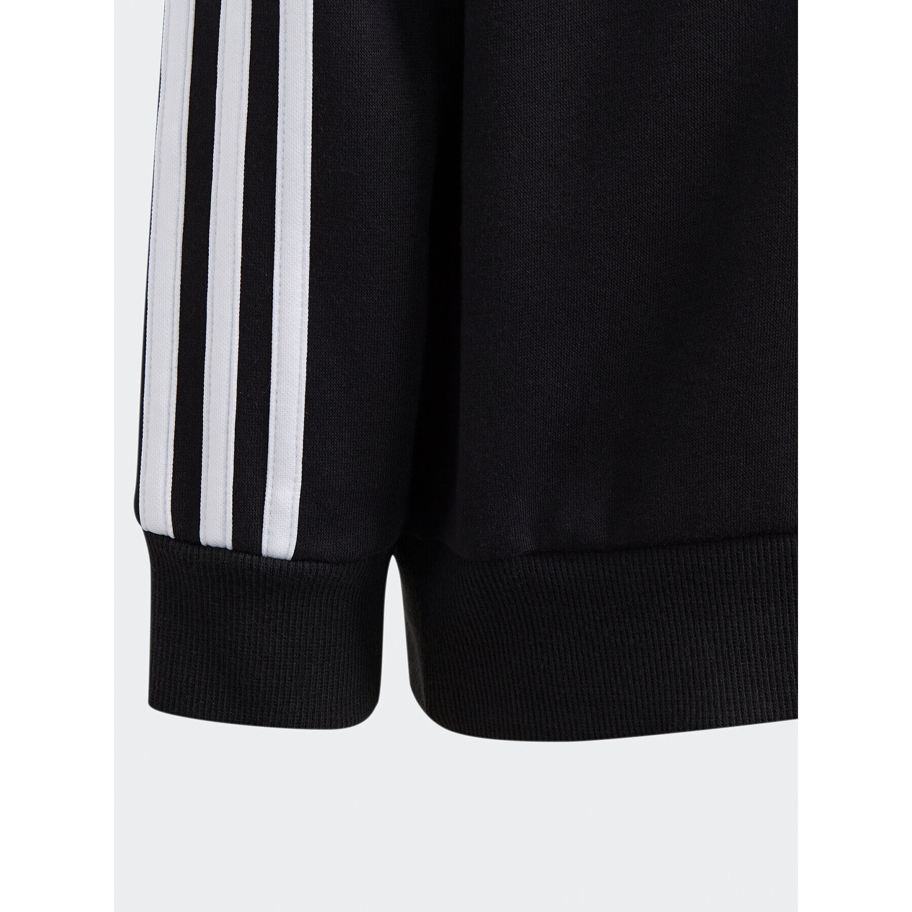 adidas Mikina Essentials 3-Stripes Crewneck Sweatshirt IC9134 Černá Regular Fit - Pepit.cz