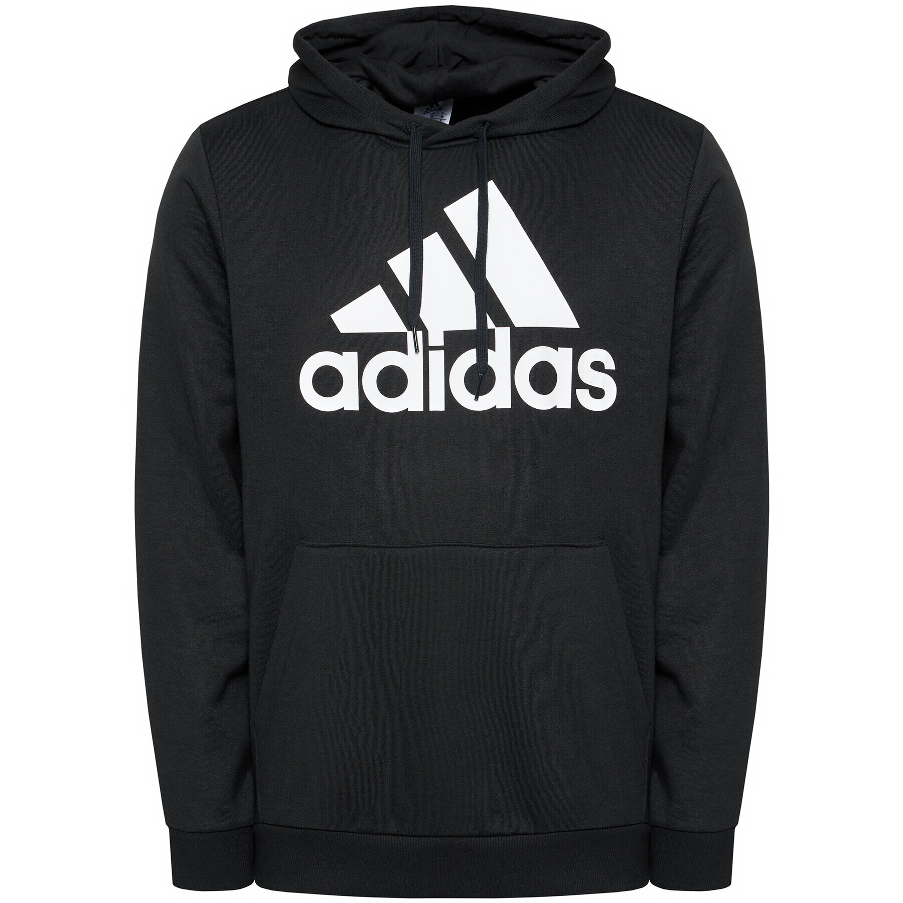 adidas Mikina Essentials Big Logo GK9540 Černá Regular Fit - Pepit.cz