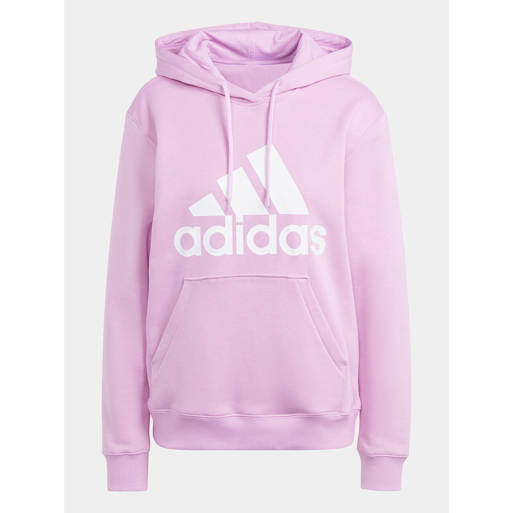 adidas Mikina Essentials Big Logo Regular IM0260 Růžová Regular Fit - Pepit.cz