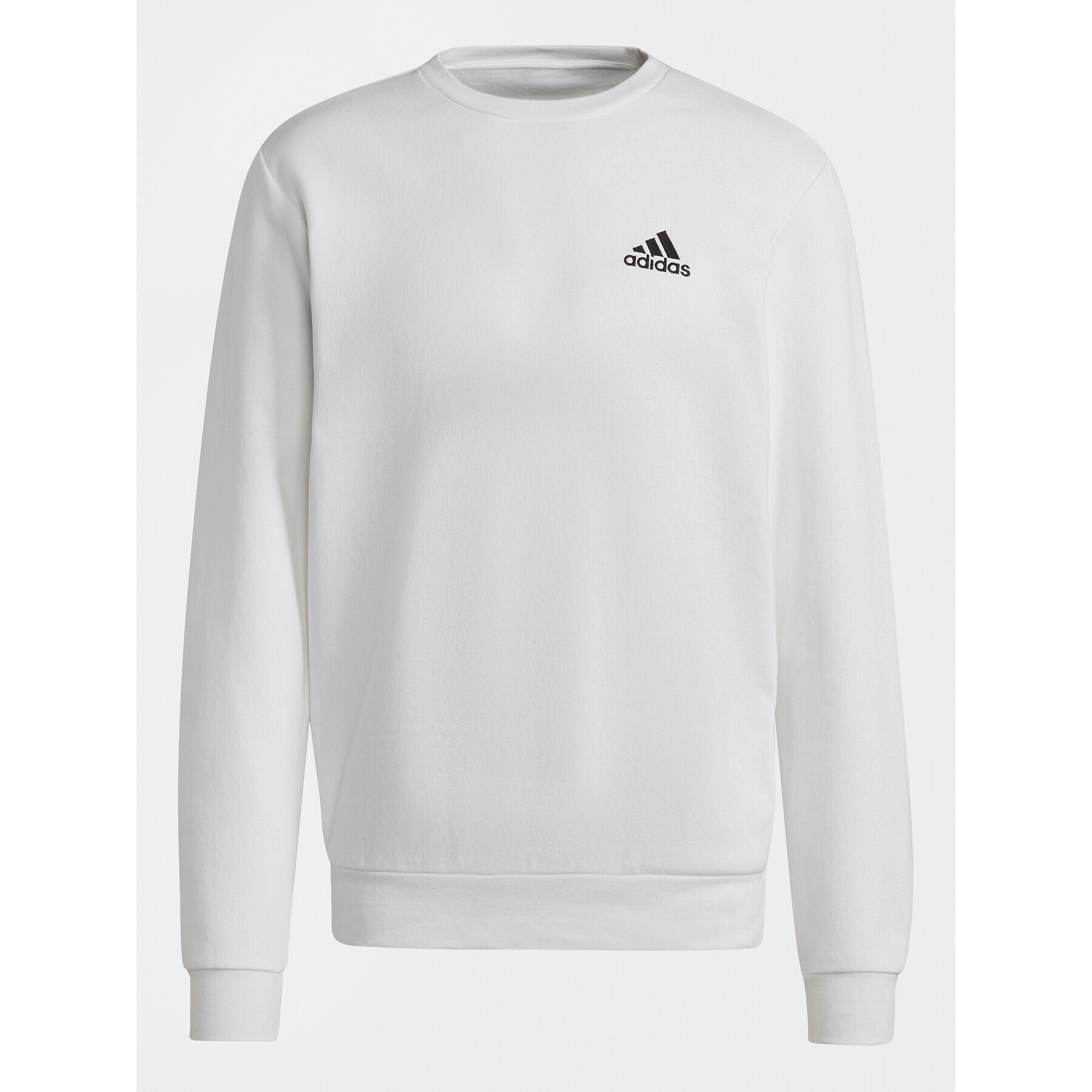 adidas Mikina Essentials Fleece Sweatshirt H12220 Bílá Regular Fit - Pepit.cz