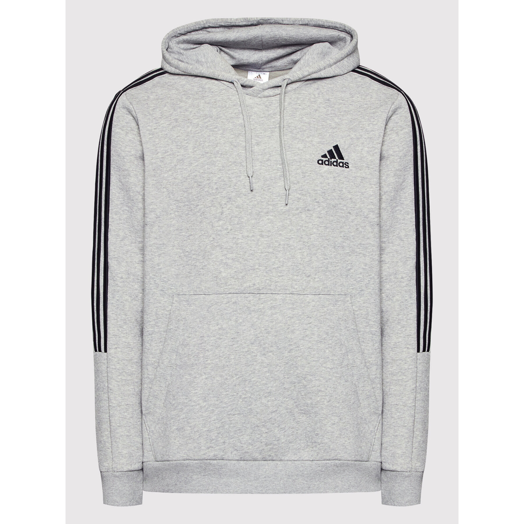 adidas Mikina Essentials GK9583 Šedá Regular Fit - Pepit.cz