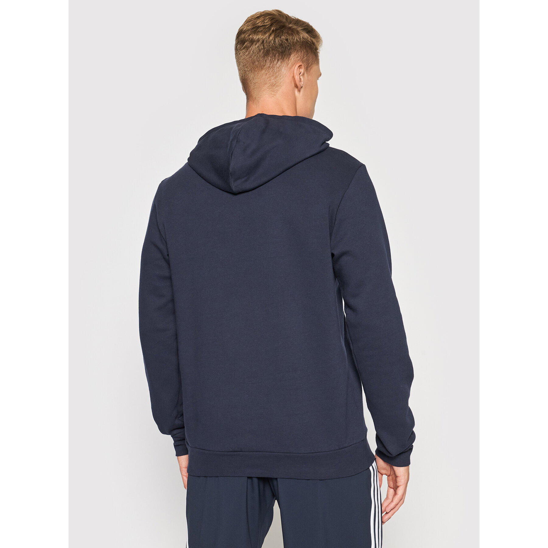 adidas Mikina FeelCozy Hoodie H12216 Tmavomodrá Regular Fit - Pepit.cz