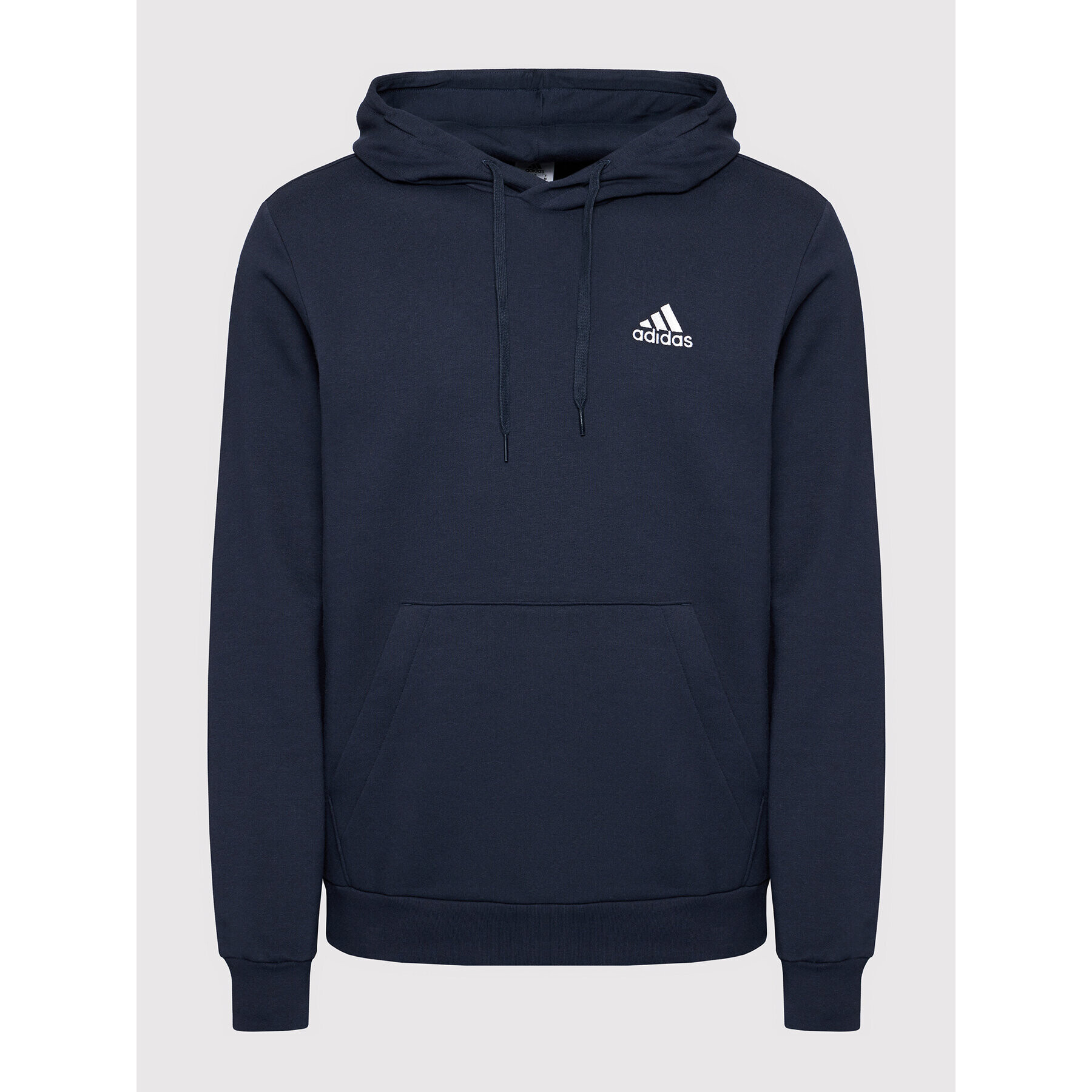 adidas Mikina FeelCozy Hoodie H12216 Tmavomodrá Regular Fit - Pepit.cz