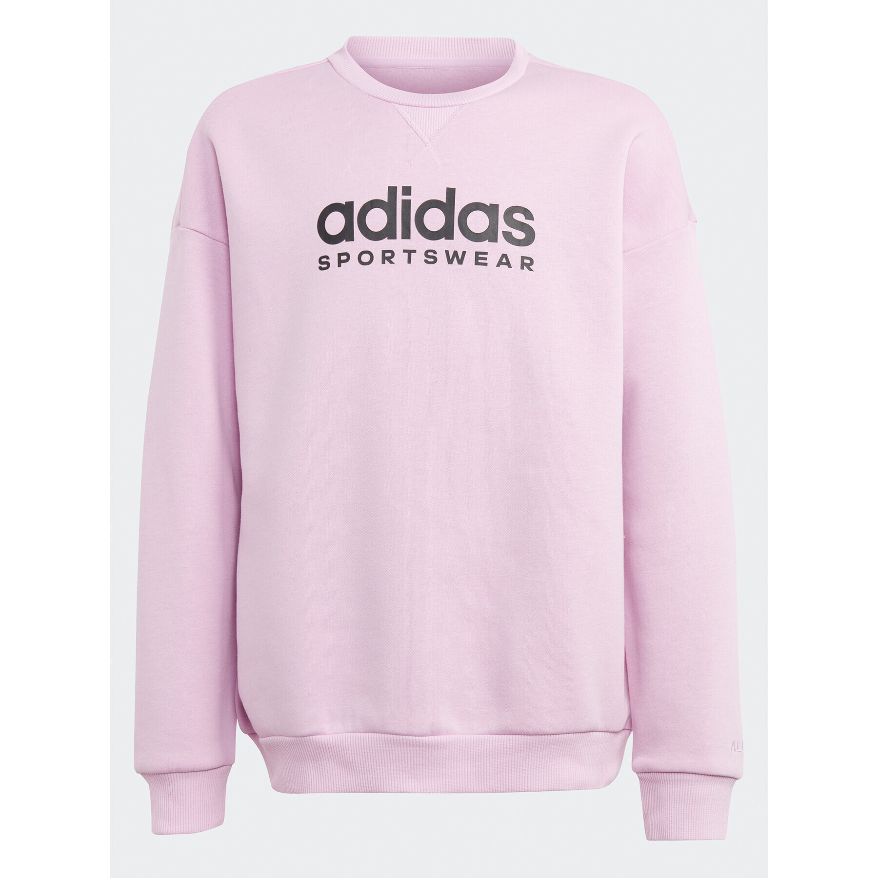 adidas Mikina Fleece IL4930 Růžová Loose Fit - Pepit.cz