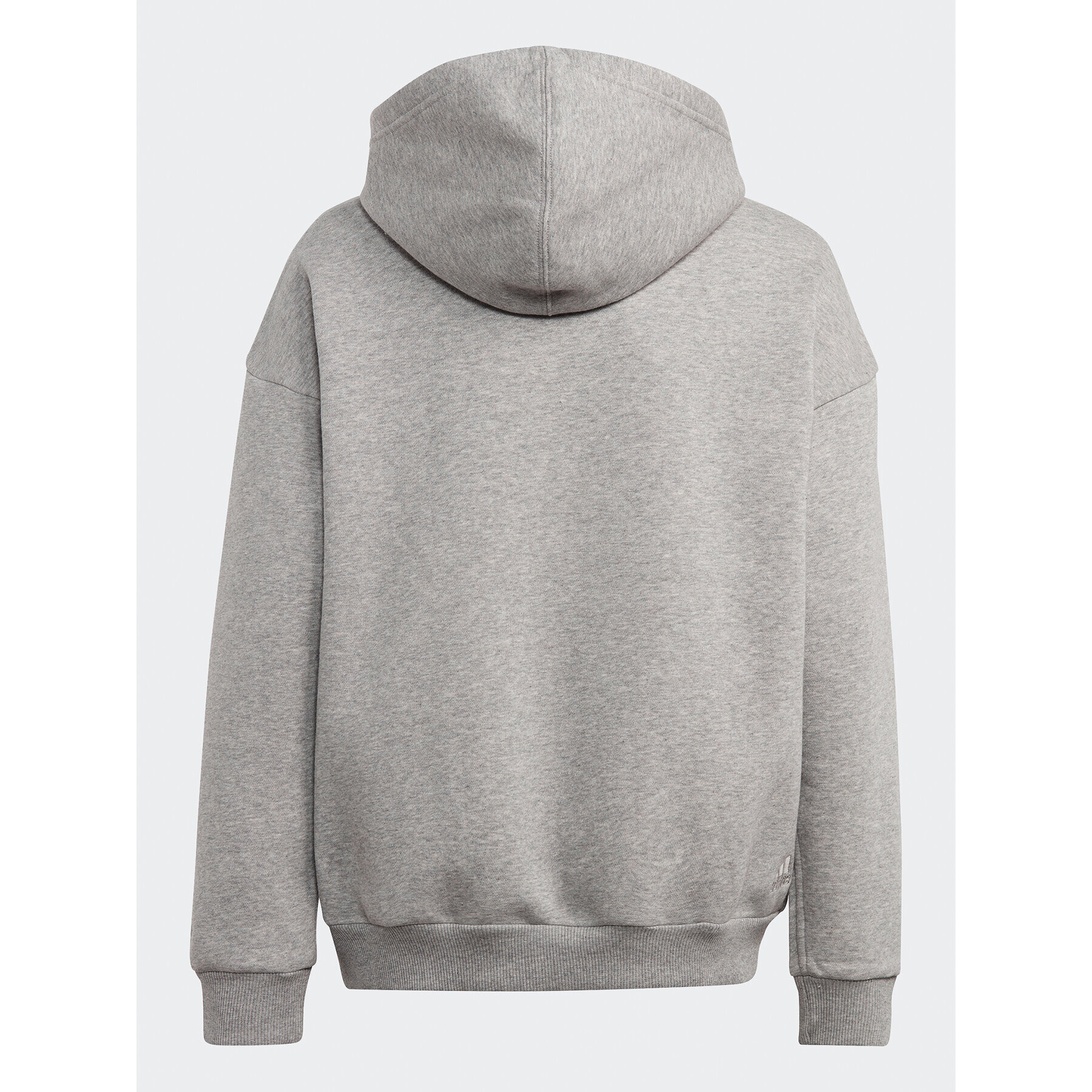 adidas Mikina Fleece IL4933 Šedá Loose Fit - Pepit.cz