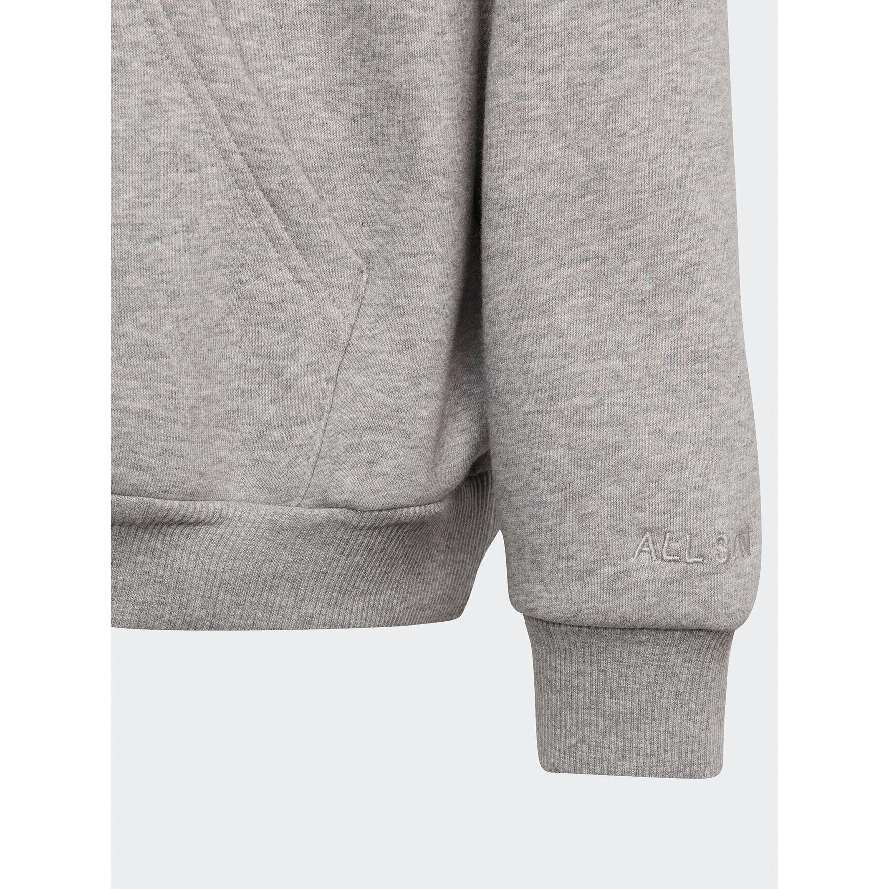 adidas Mikina Fleece IL4933 Šedá Loose Fit - Pepit.cz