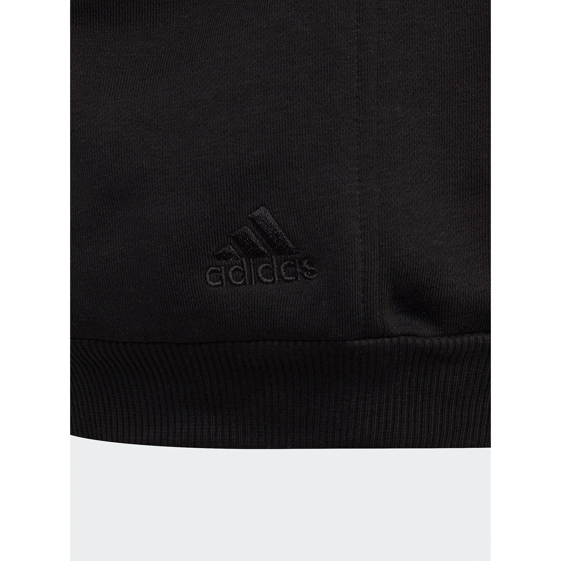 adidas Mikina Fleece IL4935 Černá Loose Fit - Pepit.cz