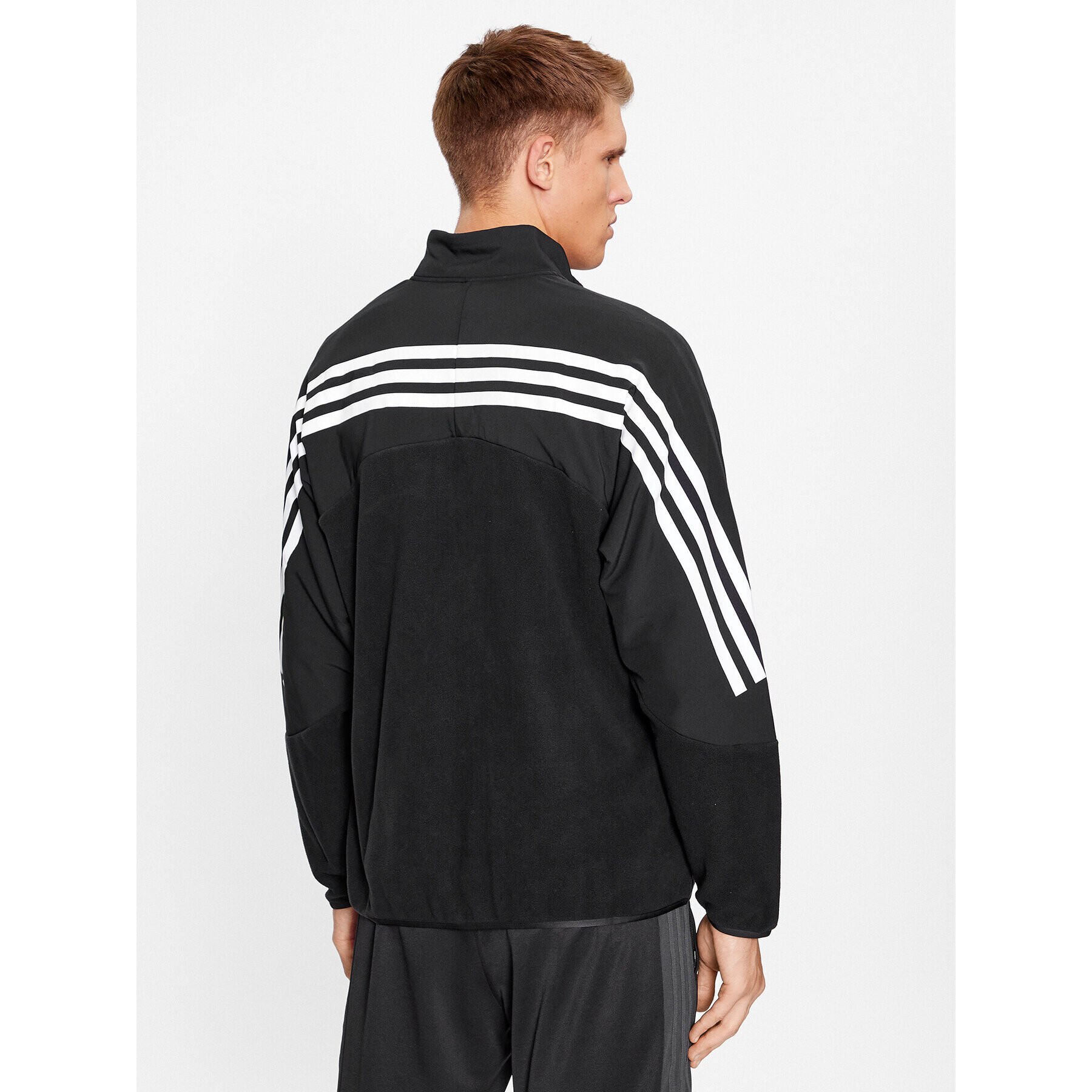 adidas Mikina Future Icons 3-Stripes IB6128 Černá Loose Fit - Pepit.cz