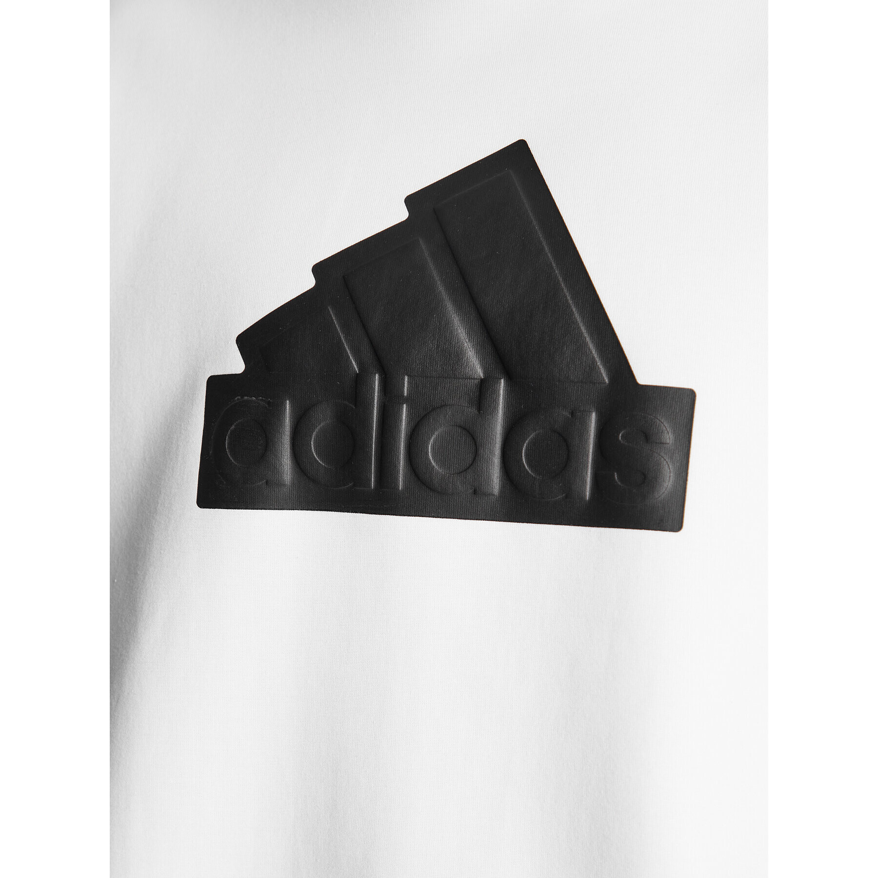 adidas Mikina Future Icons Badge of Sport Hoodie IC3746 Bílá Regular Fit - Pepit.cz