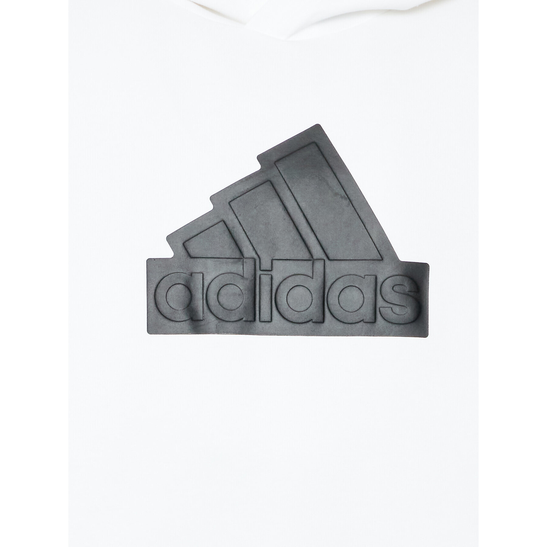 adidas Mikina Future Icons Badge of Sport Hoodie IC3746 Bílá Regular Fit - Pepit.cz