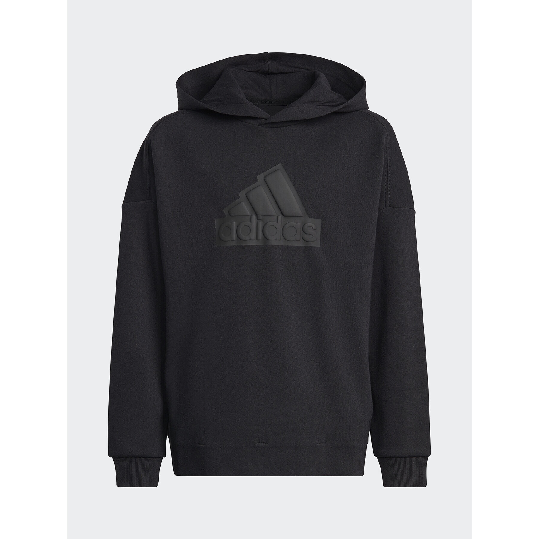 adidas Mikina Future Icons Logo HR6301 Černá Loose Fit - Pepit.cz