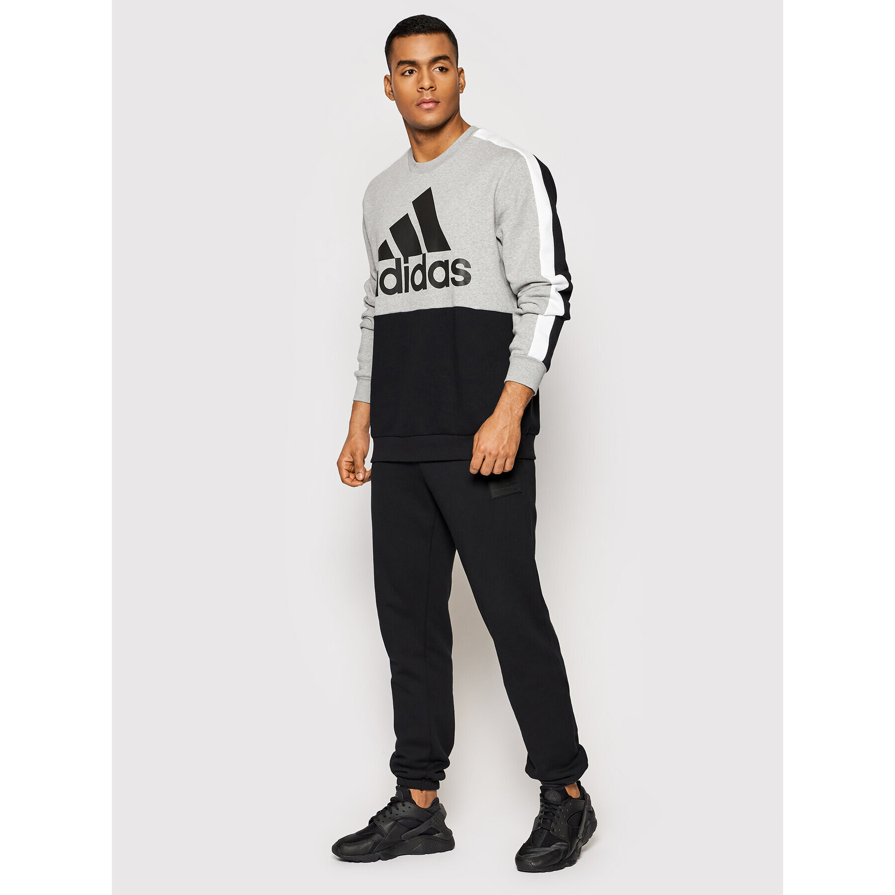 adidas Mikina HE4333 Šedá Regular Fit - Pepit.cz