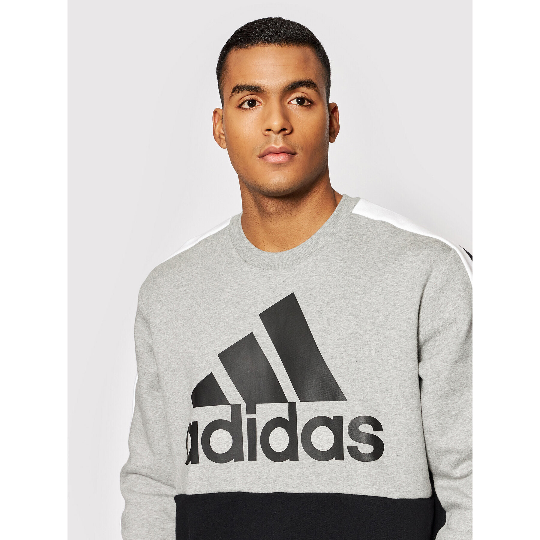 adidas Mikina HE4333 Šedá Regular Fit - Pepit.cz