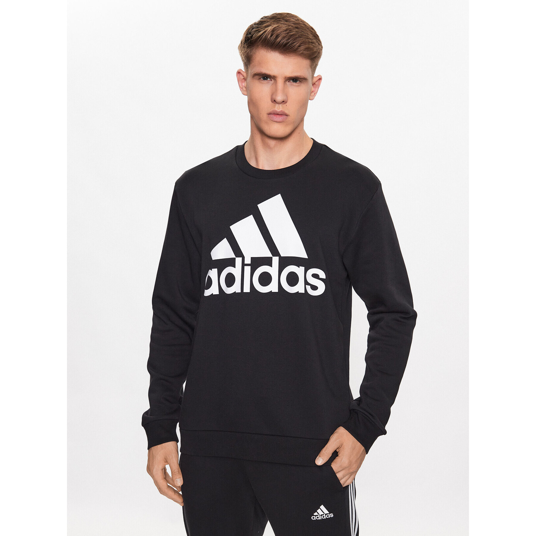 adidas Mikina IB3995 Černá Regular Fit - Pepit.cz