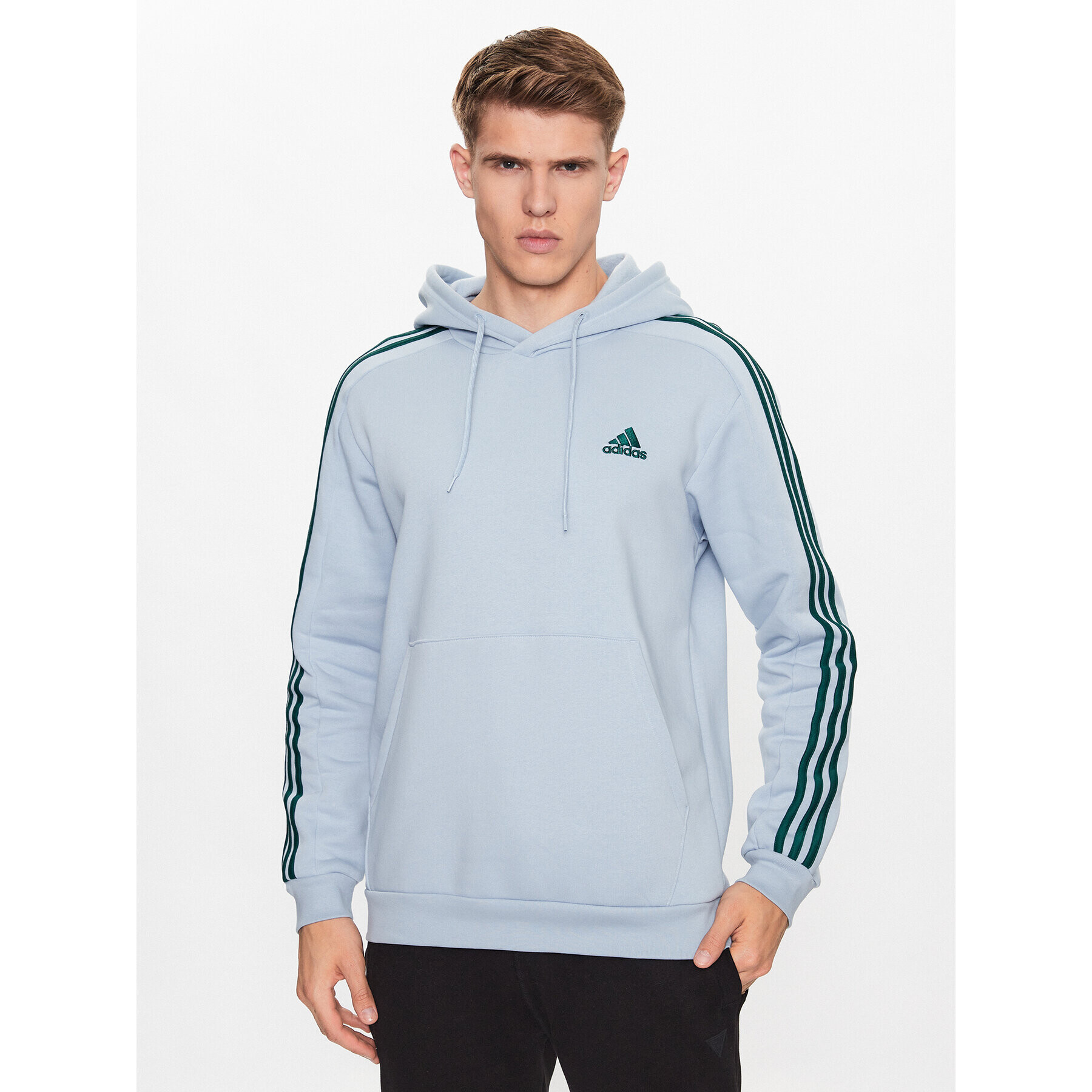 adidas Mikina IJ8936 Modrá Regular Fit - Pepit.cz