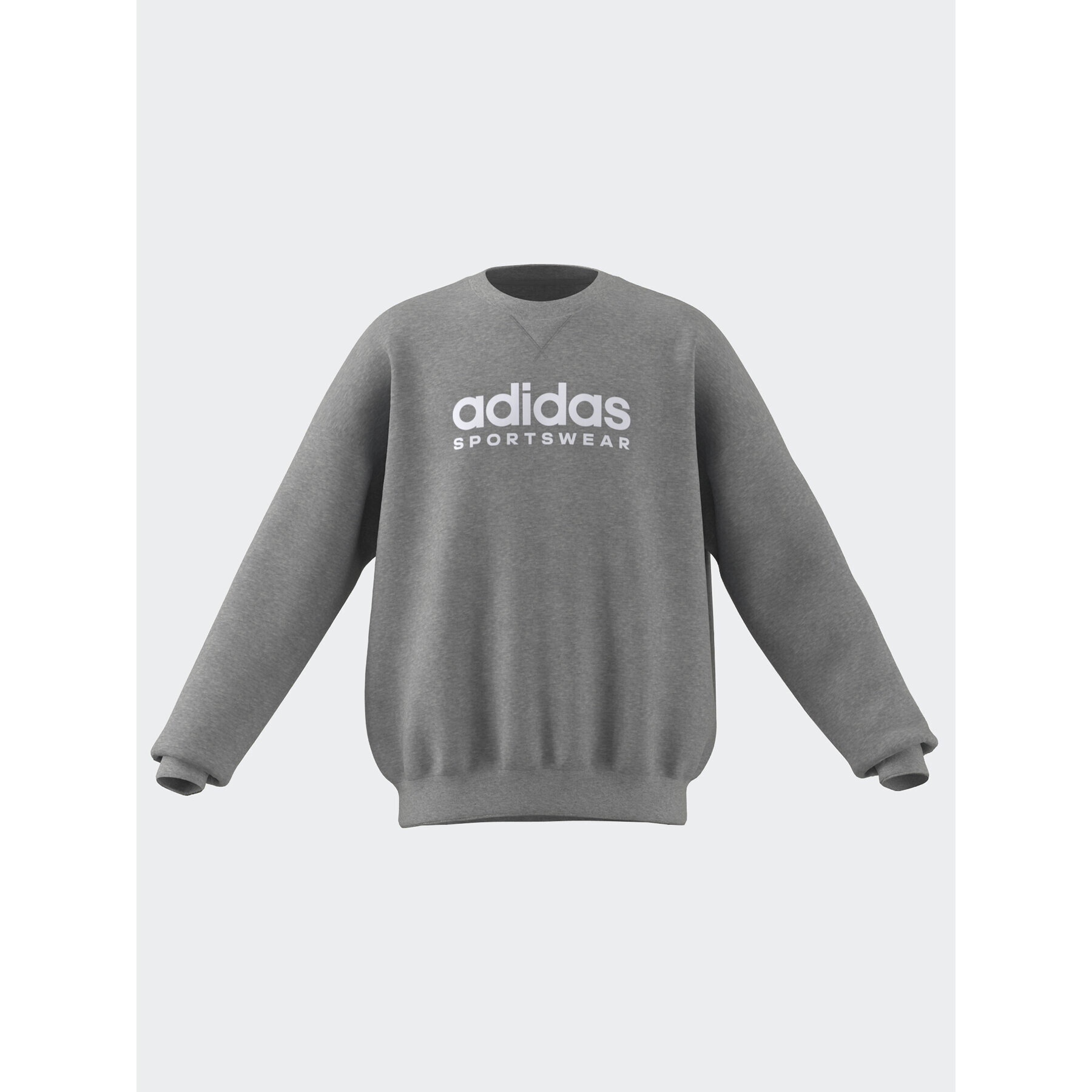 adidas Mikina IL4931 Šedá Loose Fit - Pepit.cz