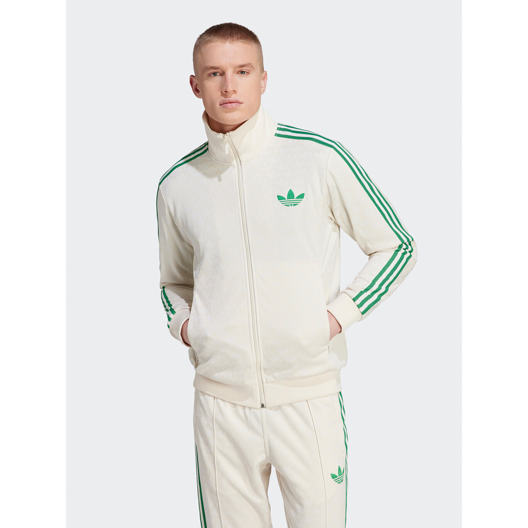 adidas Mikina IP6981 Béžová - Pepit.cz