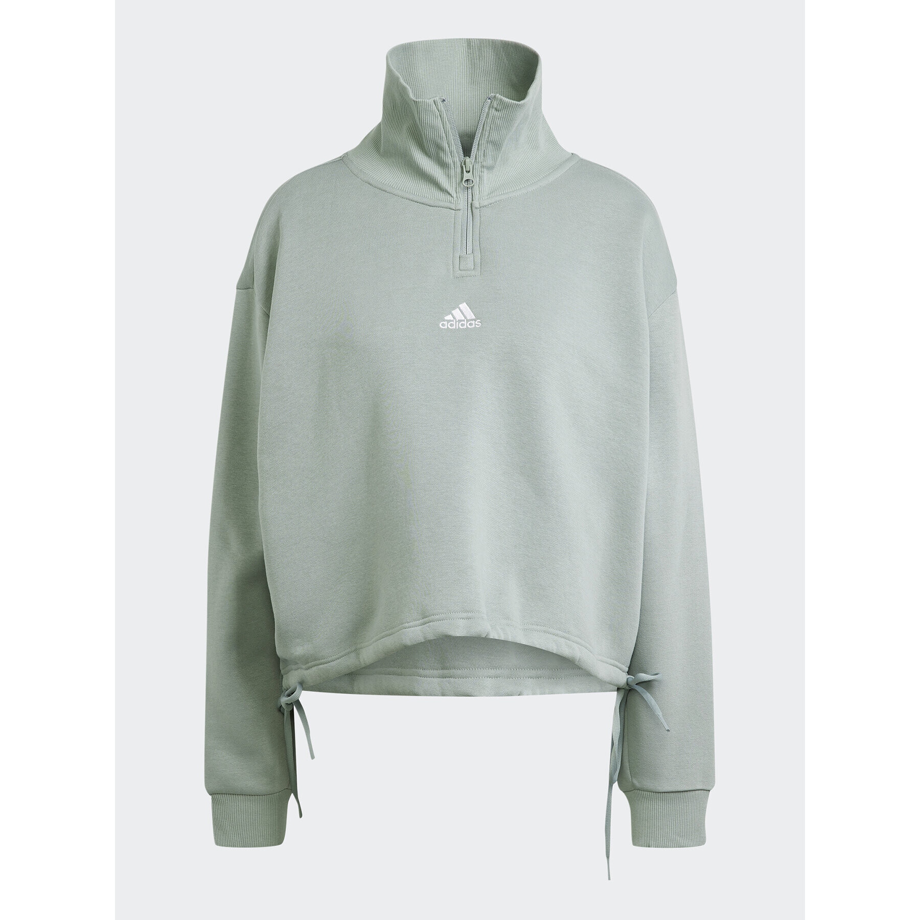 adidas Mikina IR8381 Zelená Oversize - Pepit.cz