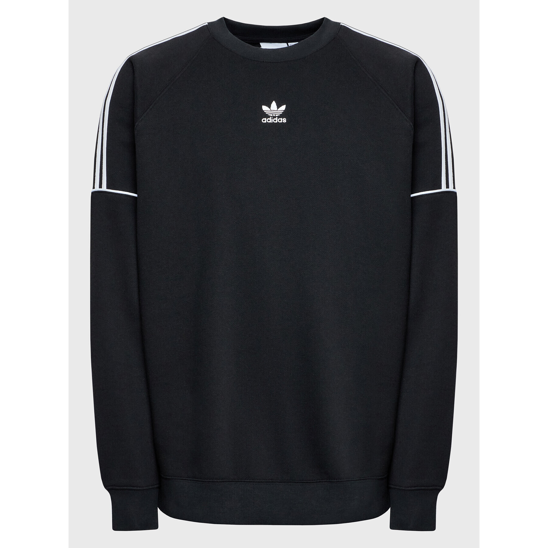 adidas Mikina Rekive Crew HK7344 Černá Regular Fit - Pepit.cz