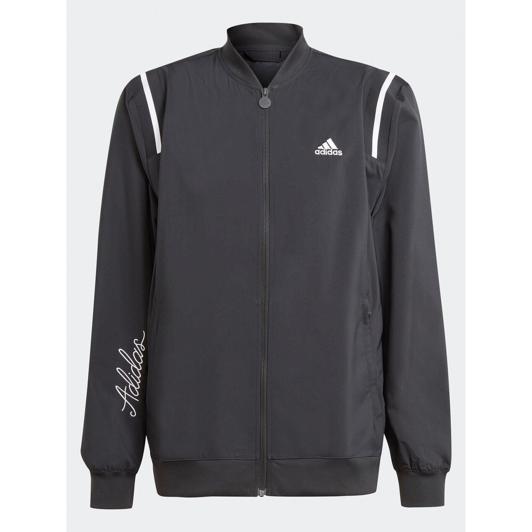 adidas Mikina Scribble IJ6442 Černá Regular Fit - Pepit.cz