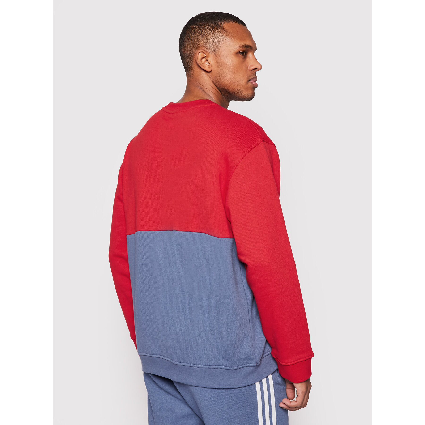 adidas Mikina Slice Trf Crew GN3448 Barevná Regular Fit - Pepit.cz