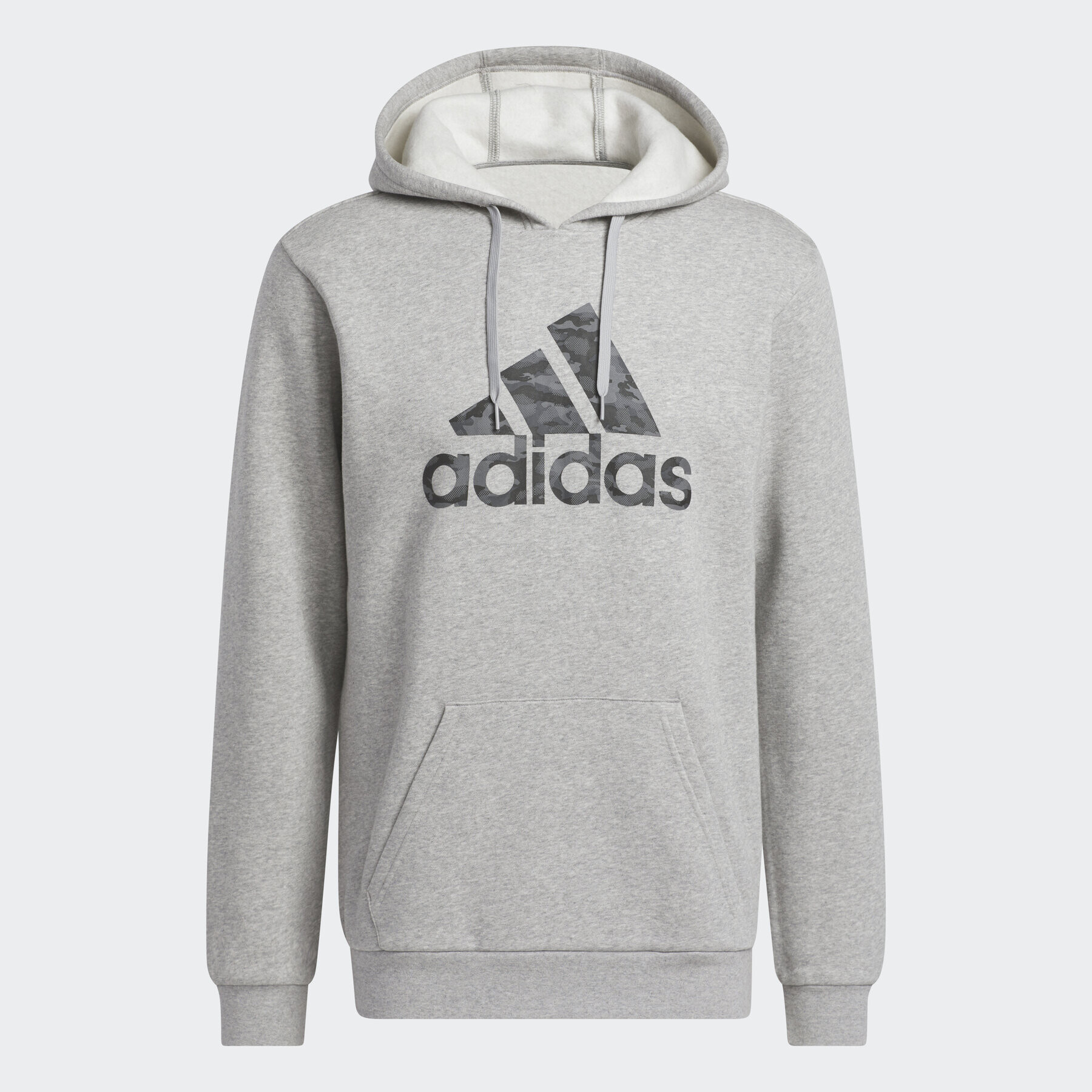 adidas Mikina Sportswear Camo Hoodie HA7210 Šedá Regular Fit - Pepit.cz