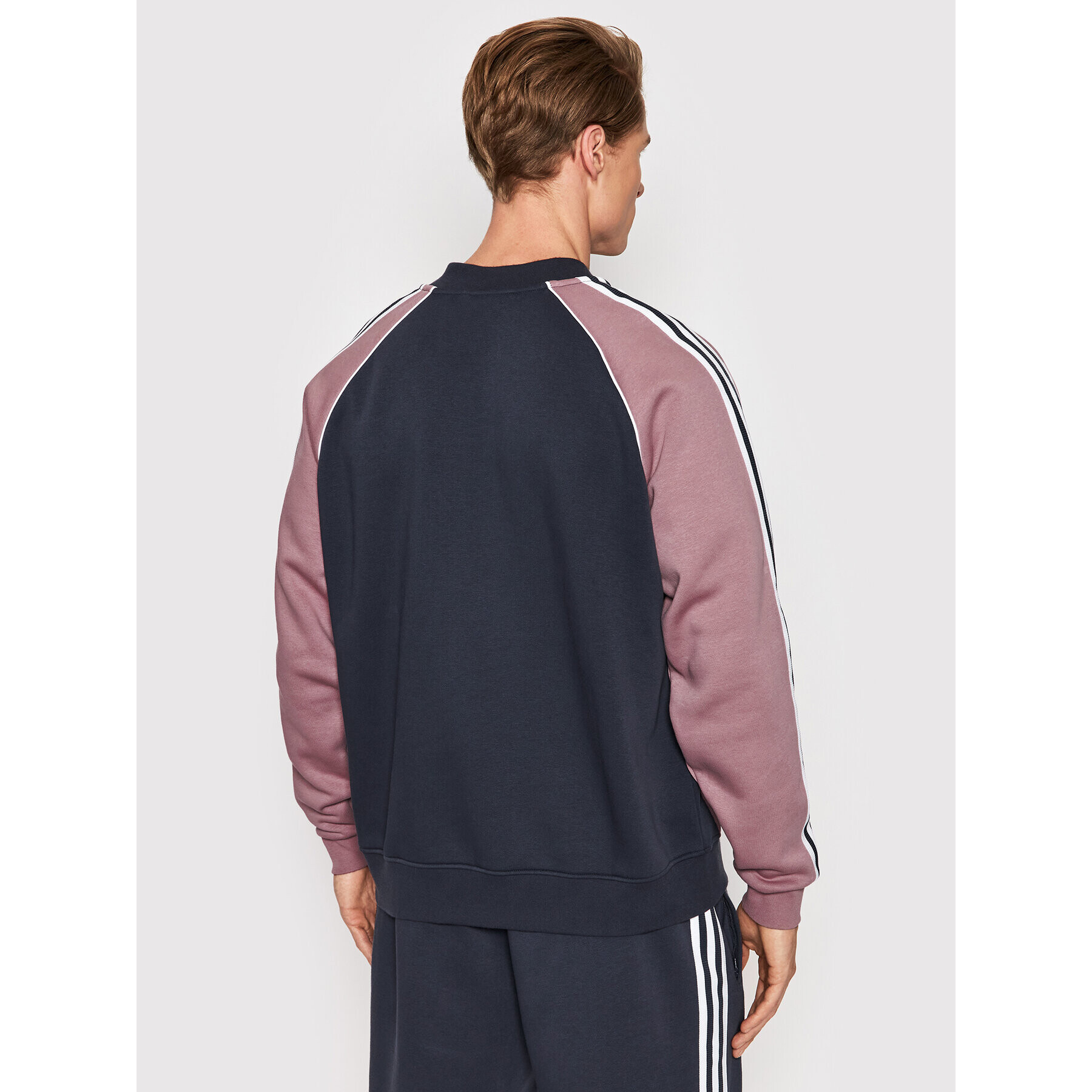 adidas Mikina Sst Fleece Track HC2081 Tmavomodrá Regular Fit - Pepit.cz