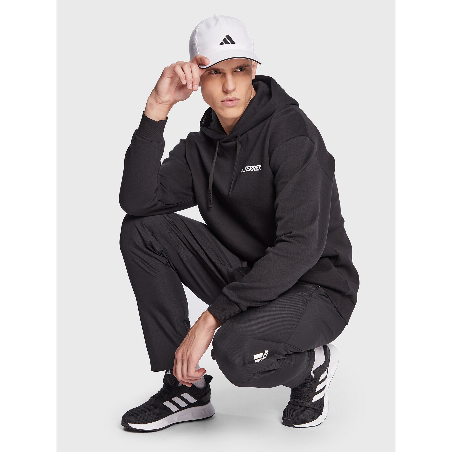 adidas Mikina Terrex HE1763 Černá Standard Fit - Pepit.cz