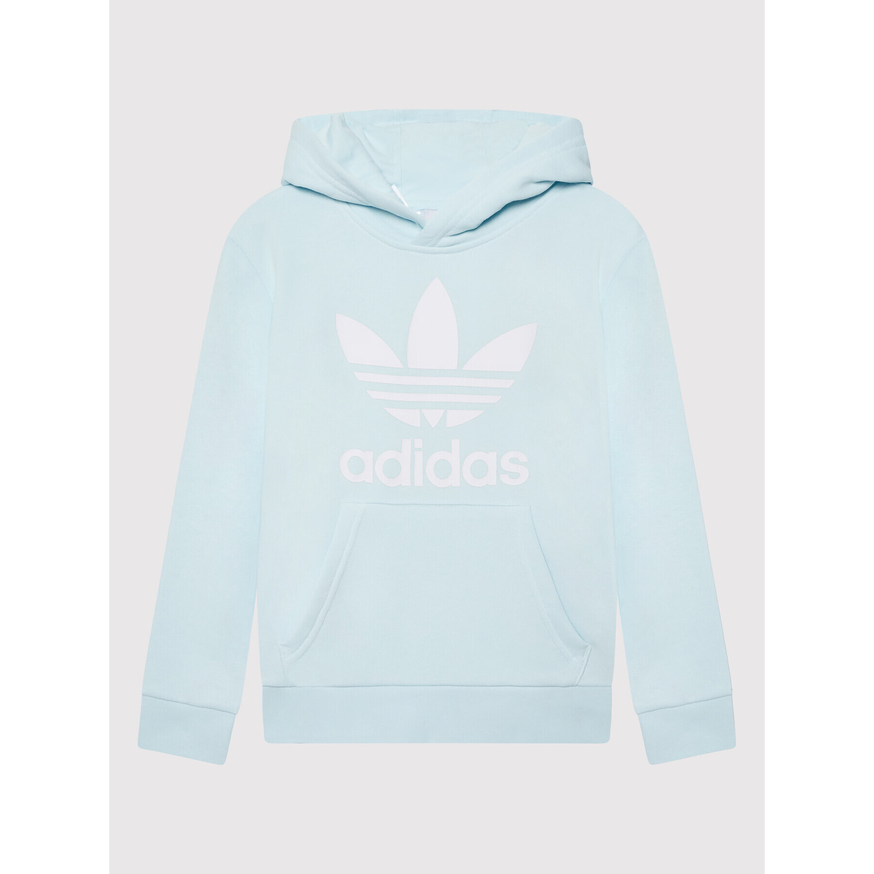 adidas Mikina Trefoil -HS8867 Modrá Regular Fit - Pepit.cz