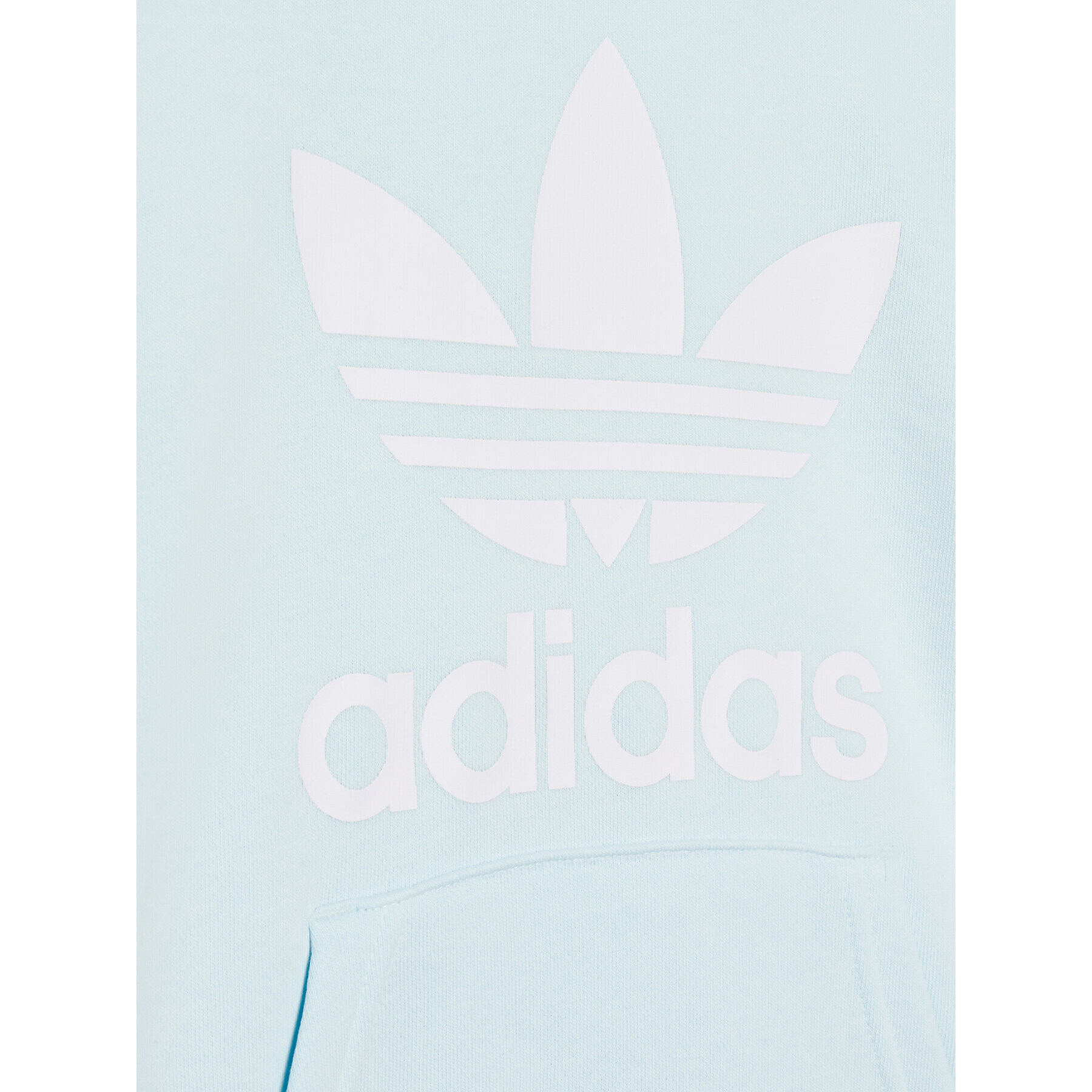 adidas Mikina Trefoil -HS8867 Modrá Regular Fit - Pepit.cz