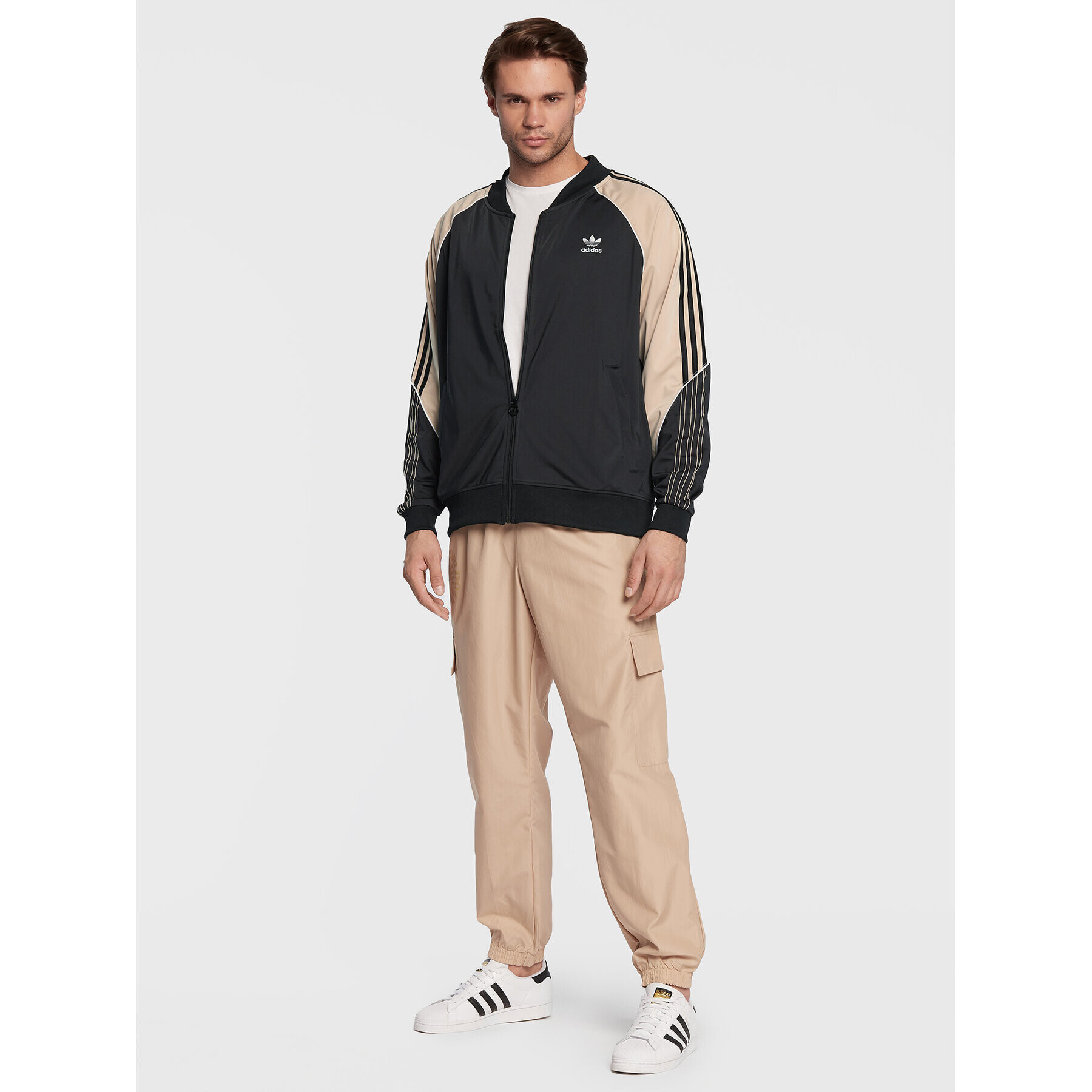 adidas Mikina Tricot Sst HI3000 Černá Regular Fit - Pepit.cz