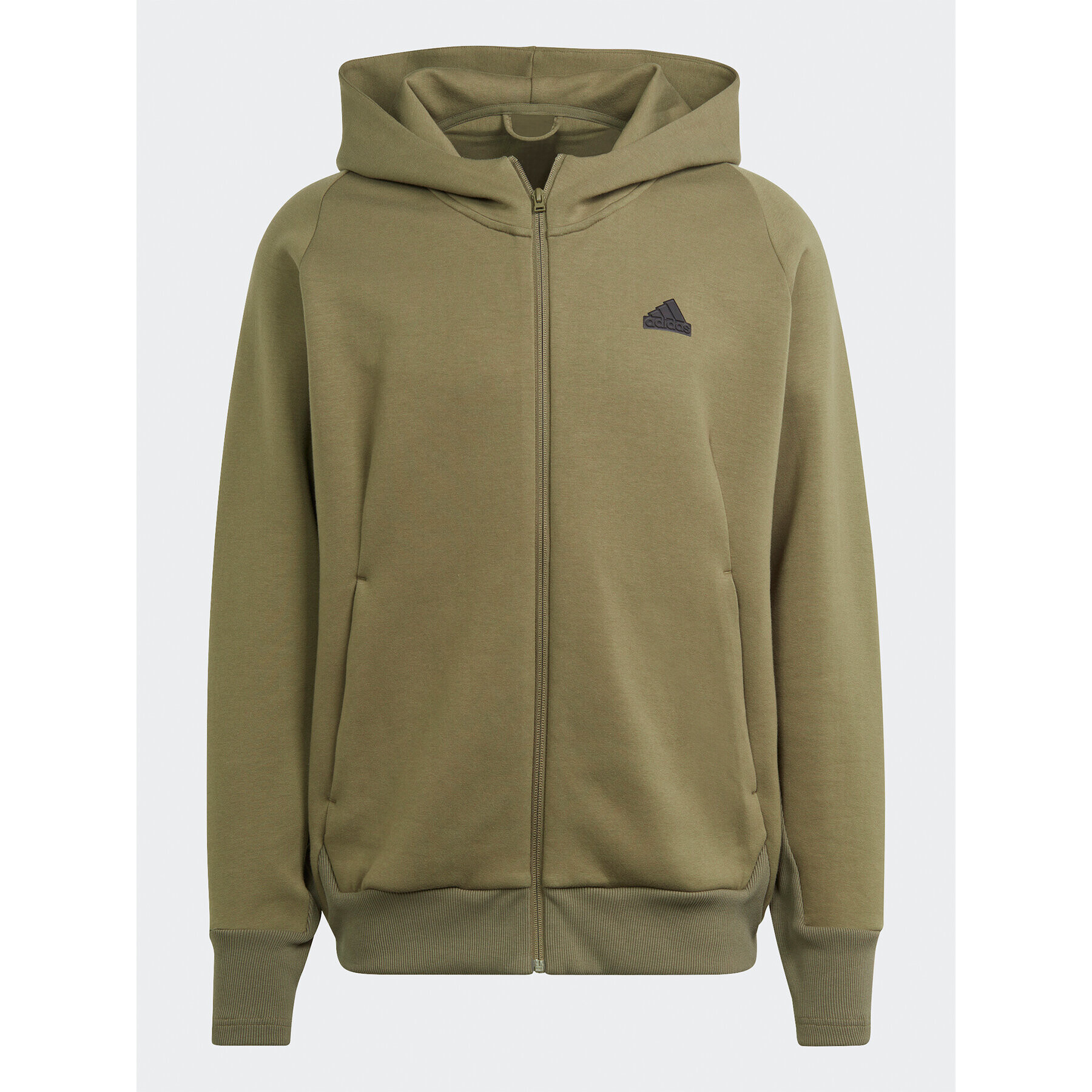 adidas Mikina Z.N.E. Premium IN5090 Zelená Loose Fit - Pepit.cz