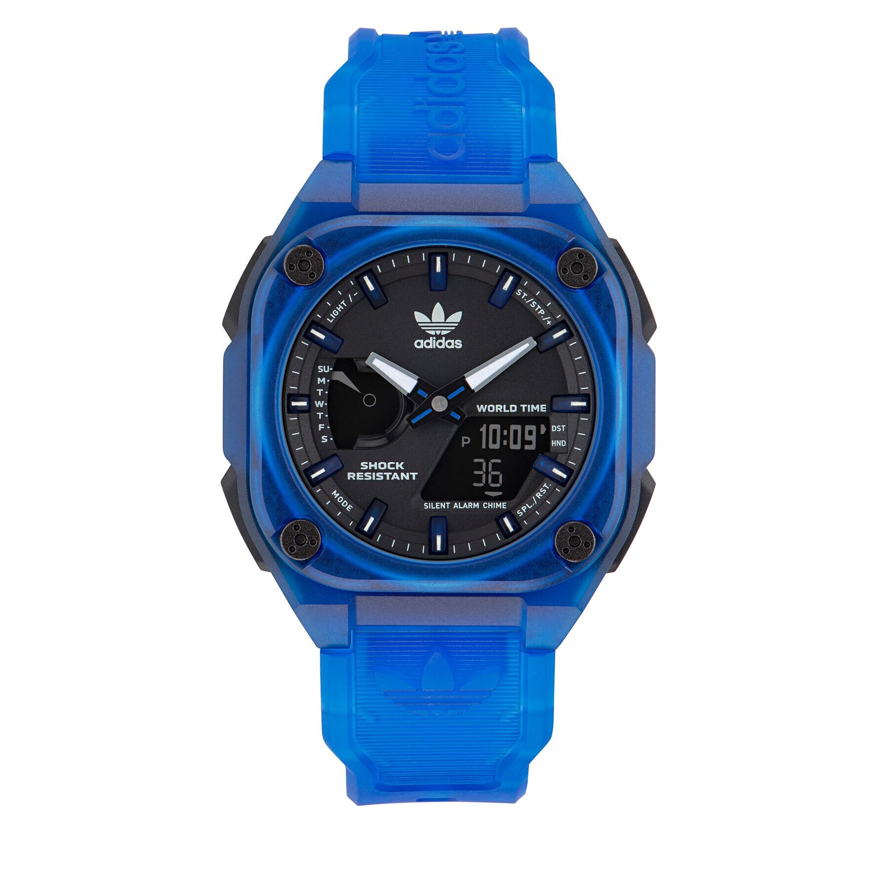 adidas Originals Hodinky City Tech One Watch AOST23058 Modrá - Pepit.cz