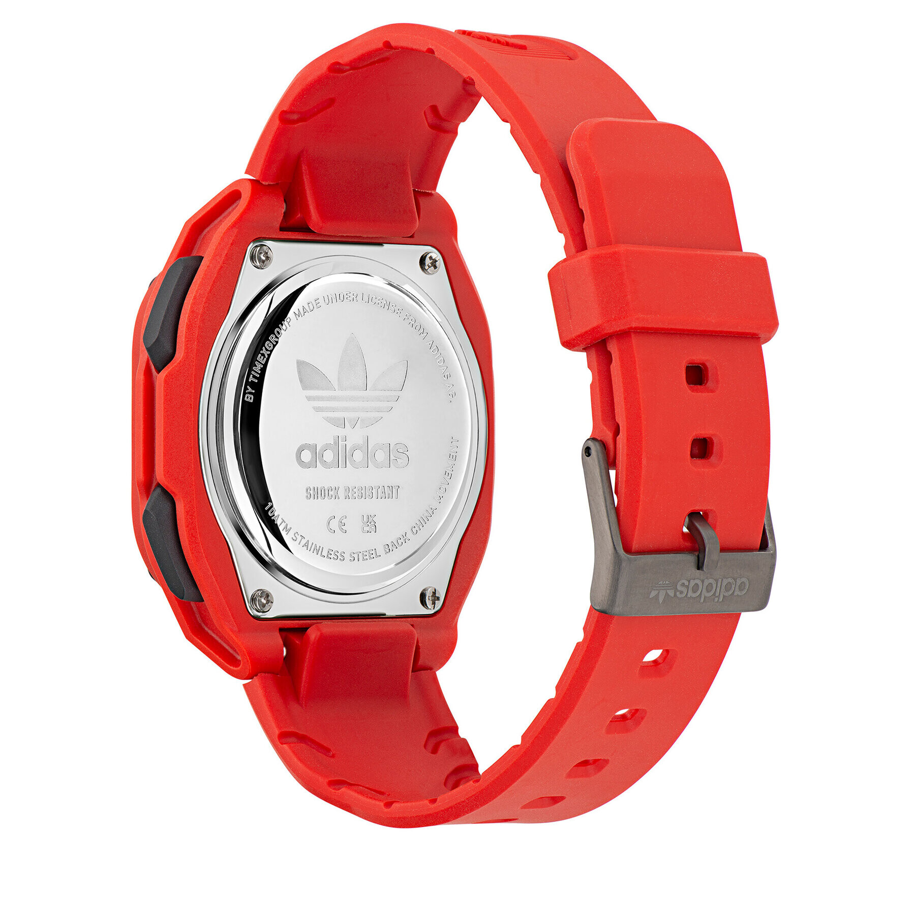 adidas Originals Hodinky City Tech Two Watch AOST23063 Červená - Pepit.cz