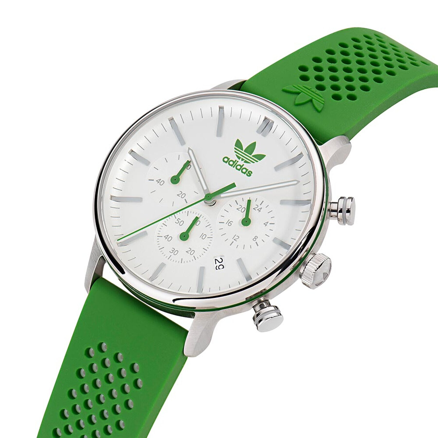 adidas Originals Hodinky Code One Chrono Watch AOSY23020 Stříbrná - Pepit.cz