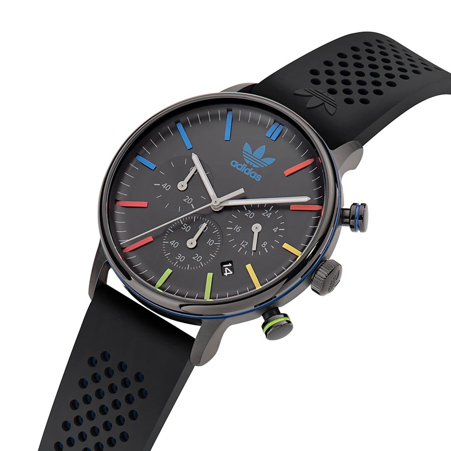 adidas Originals Hodinky Code One Chrono Watch AOSY23021 Černá - Pepit.cz