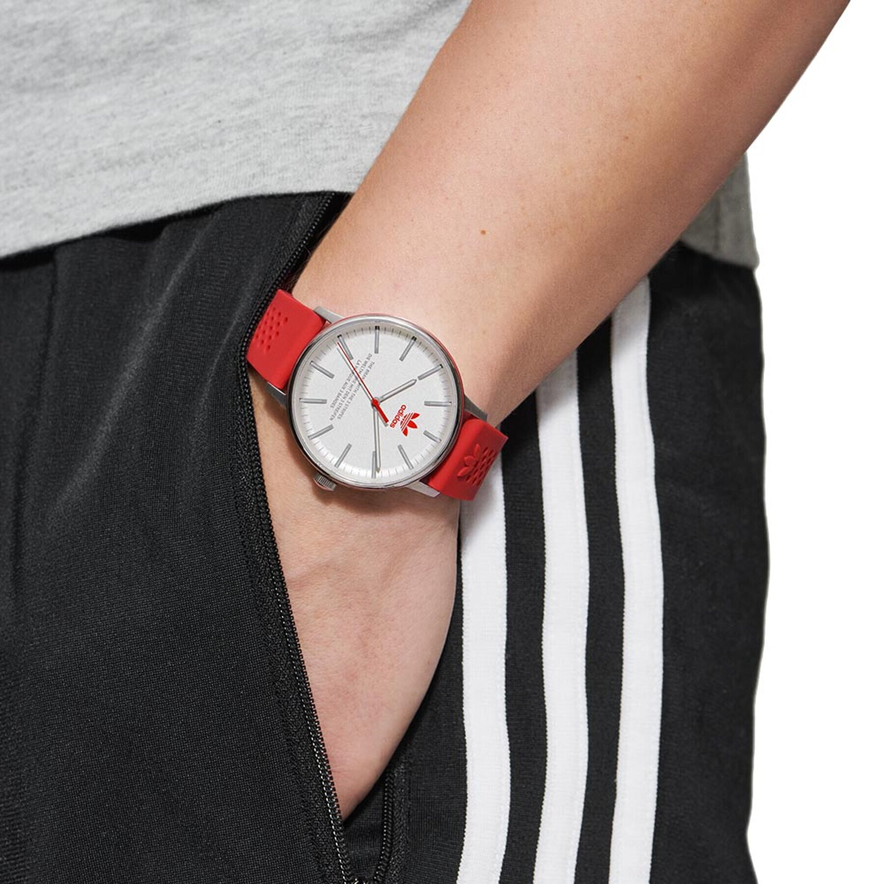 adidas Originals Hodinky Code One Watch AOSY23024 Stříbrná - Pepit.cz