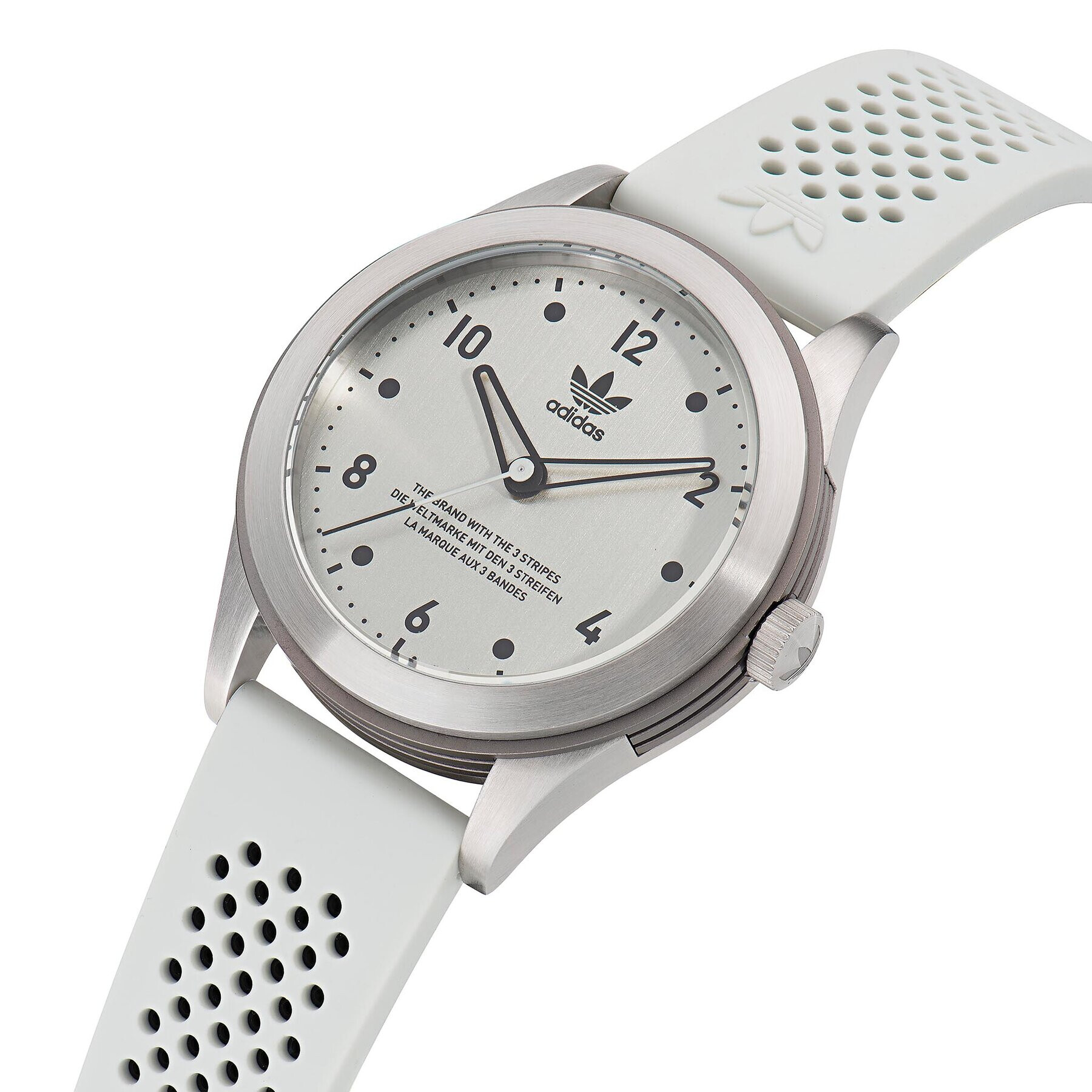 adidas Originals Hodinky Code Three Watch AOSY23033 Stříbrná - Pepit.cz