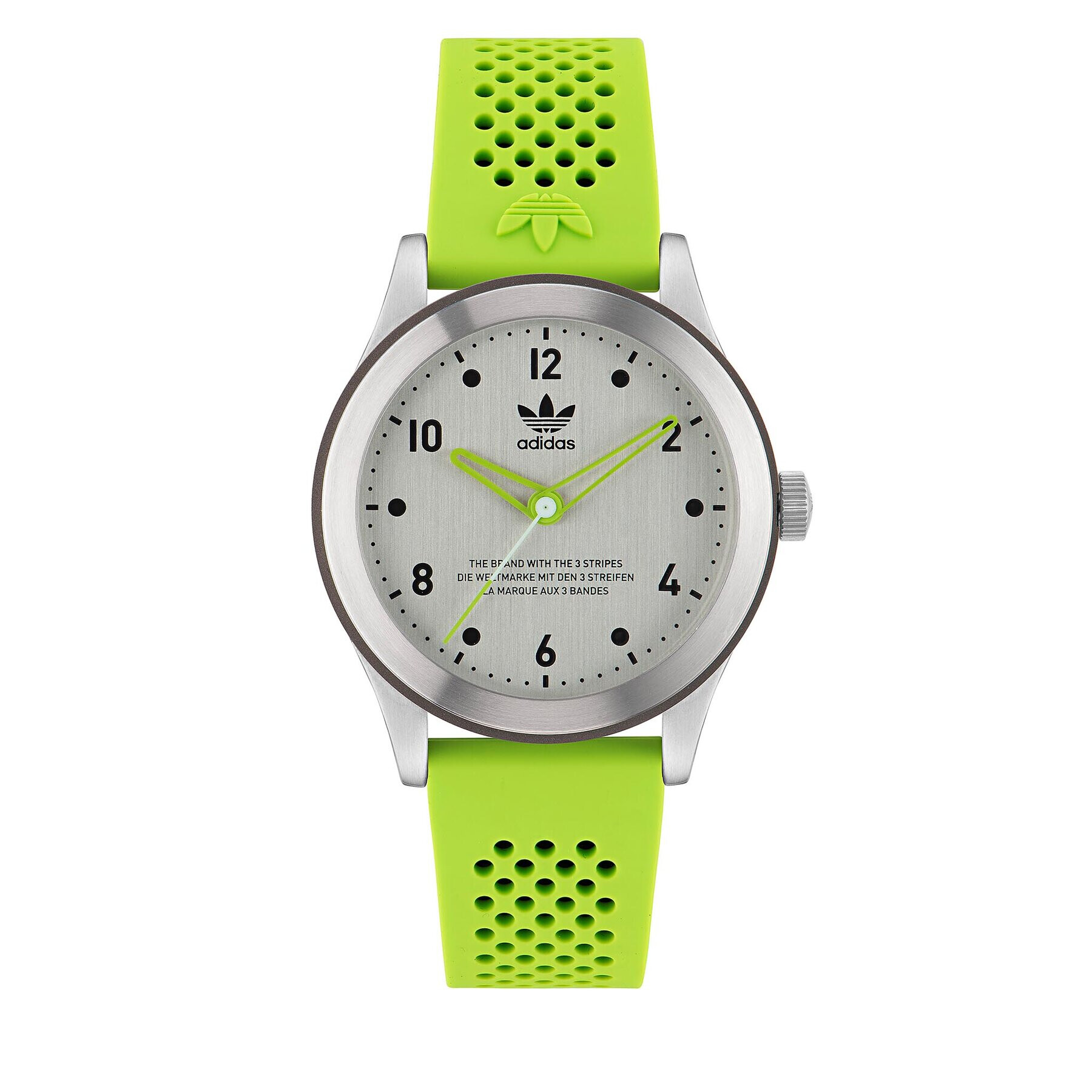 adidas Originals Hodinky Code Three Watch AOSY23034 Stříbrná - Pepit.cz