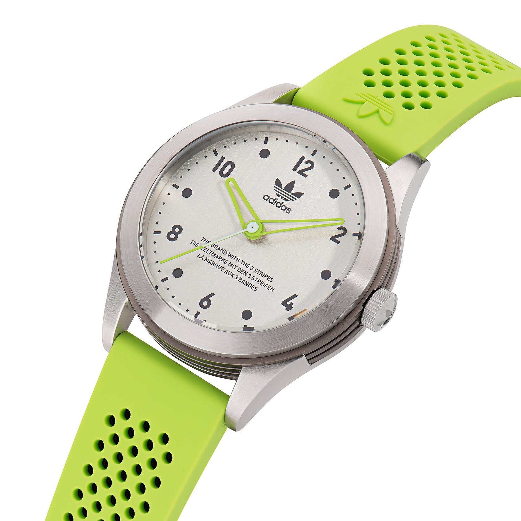 adidas Originals Hodinky Code Three Watch AOSY23034 Stříbrná - Pepit.cz