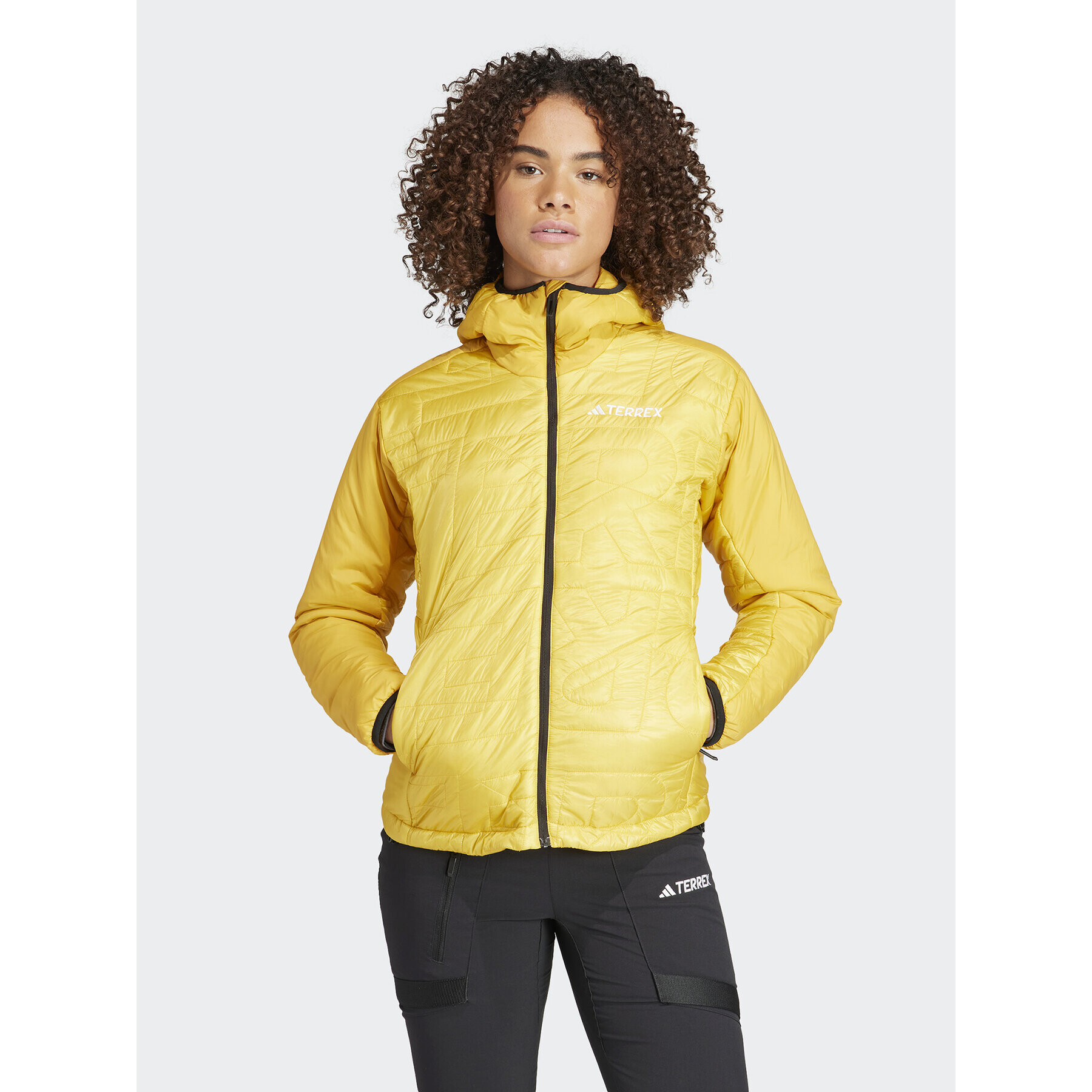 adidas Outdoorová bunda Terrex Xperior Varilite PrimaLoft IB1076 Žlutá Regular Fit - Pepit.cz