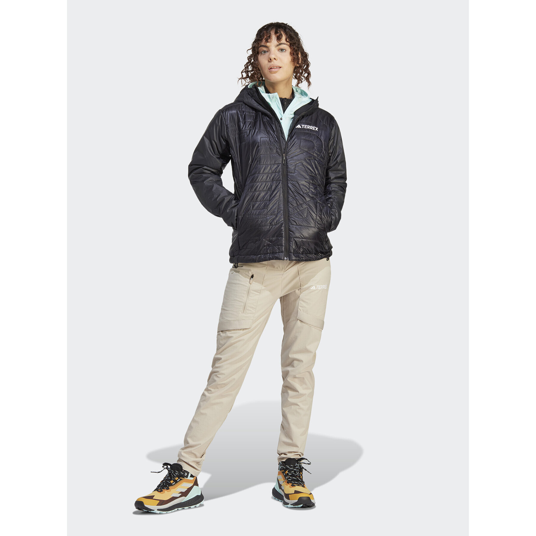 adidas Outdoorová bunda Terrex Xperior Varilite PrimaLoft IB4183 Černá Regular Fit - Pepit.cz